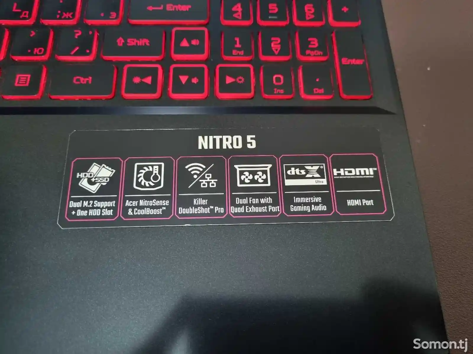 Игровой ноутбук Acer nitro i5 10300h RTX 3050-7