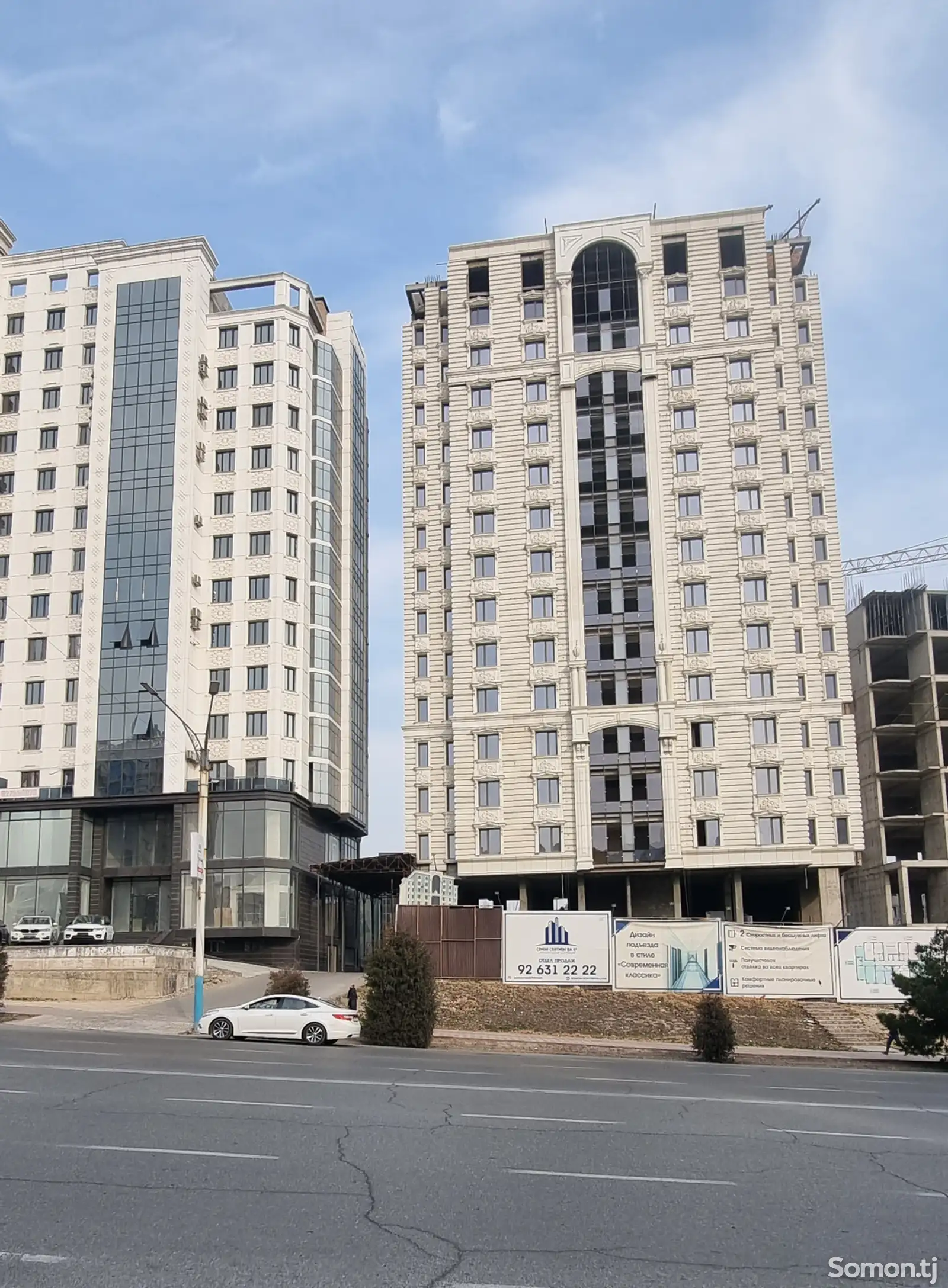 1-комн. квартира, 10 этаж, 55 м², 20 квартал (ниже Кохи Матбуот)-1