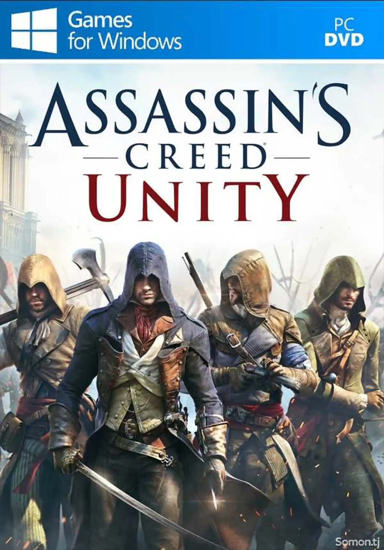 Игра Assassins Creed Unity для компьютера-пк-pc-1