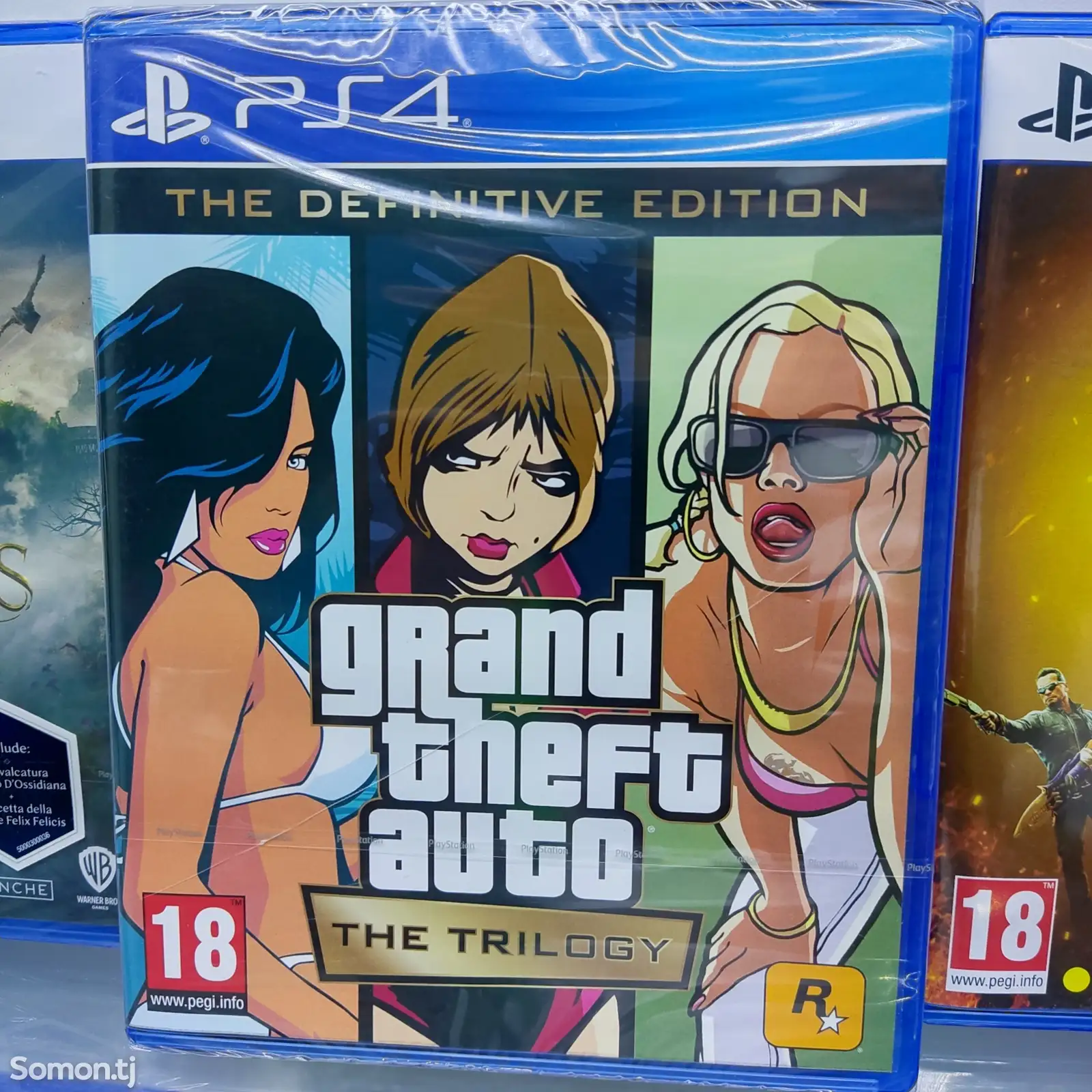 Игра GTA trilogy 3in1 PlayStation 4 PlayStation 5