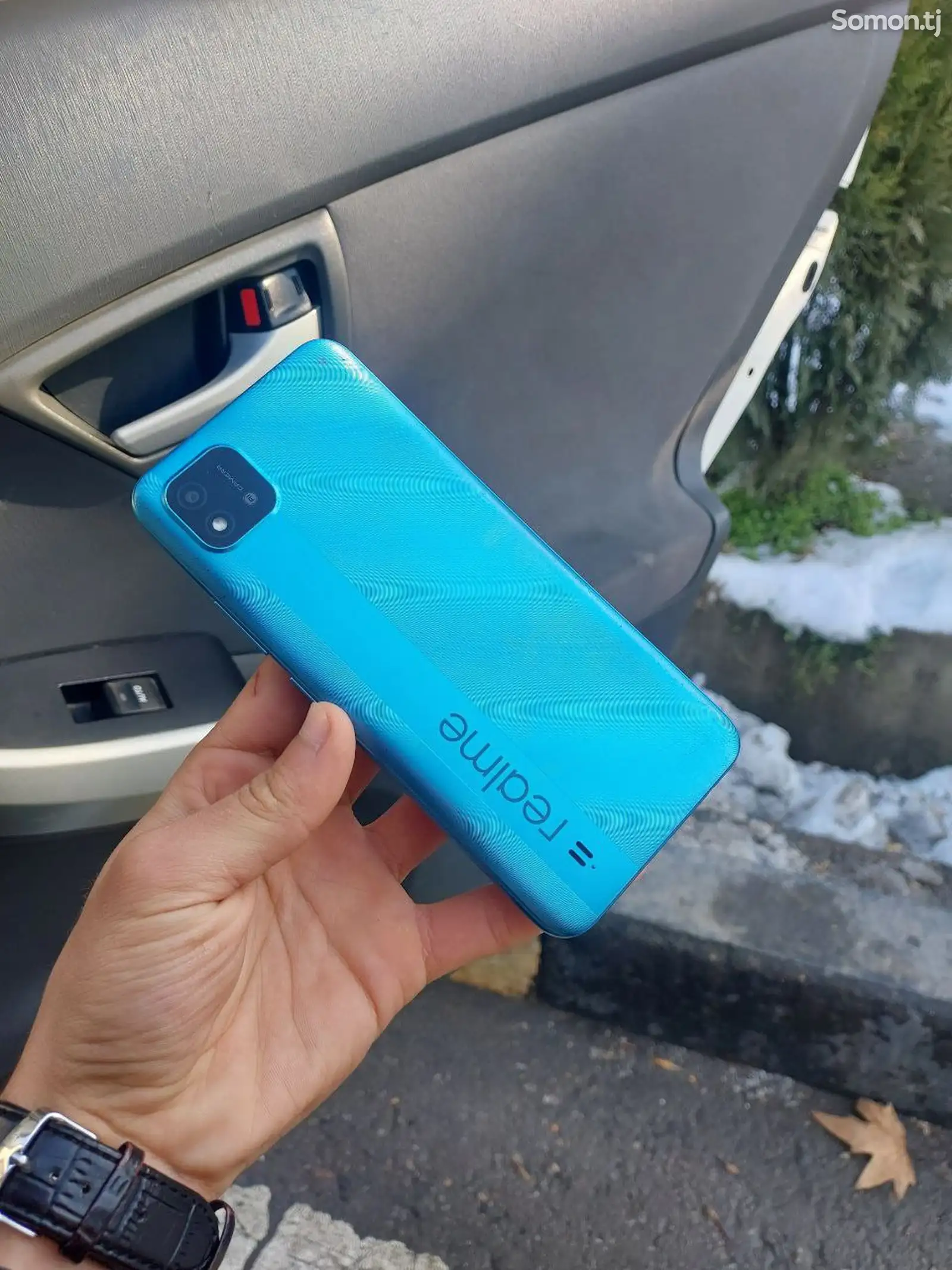 Realme C11 blue-1