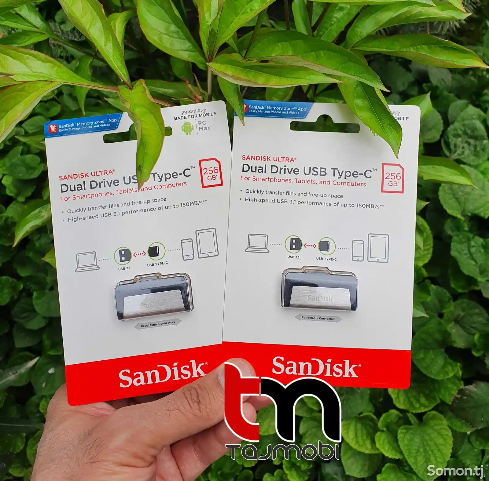 Флешка Sandisk Ultra Dual Drive USB Тype-C 256GB