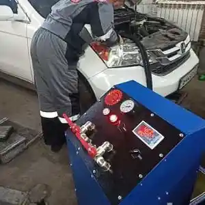 Промывка радиатора печки автомобиля