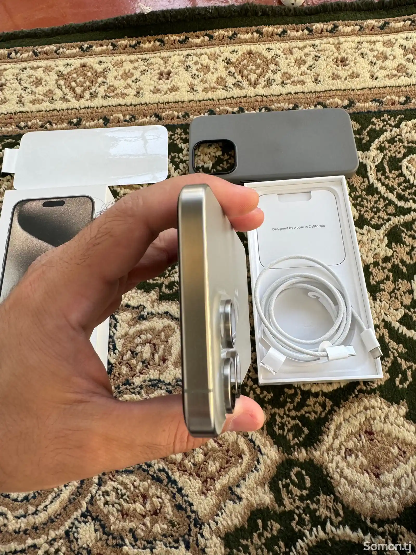 Apple iPhone 15 Pro Max, 256 gb, Natural Titanium-9