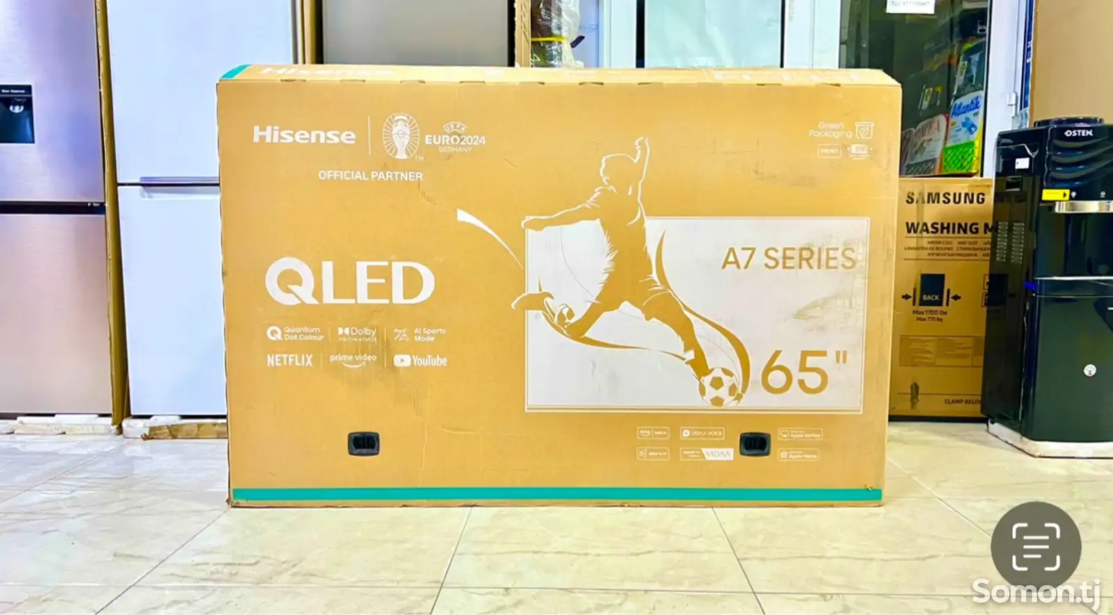 Телевизор Hisense 65 VADAA 4k QLED