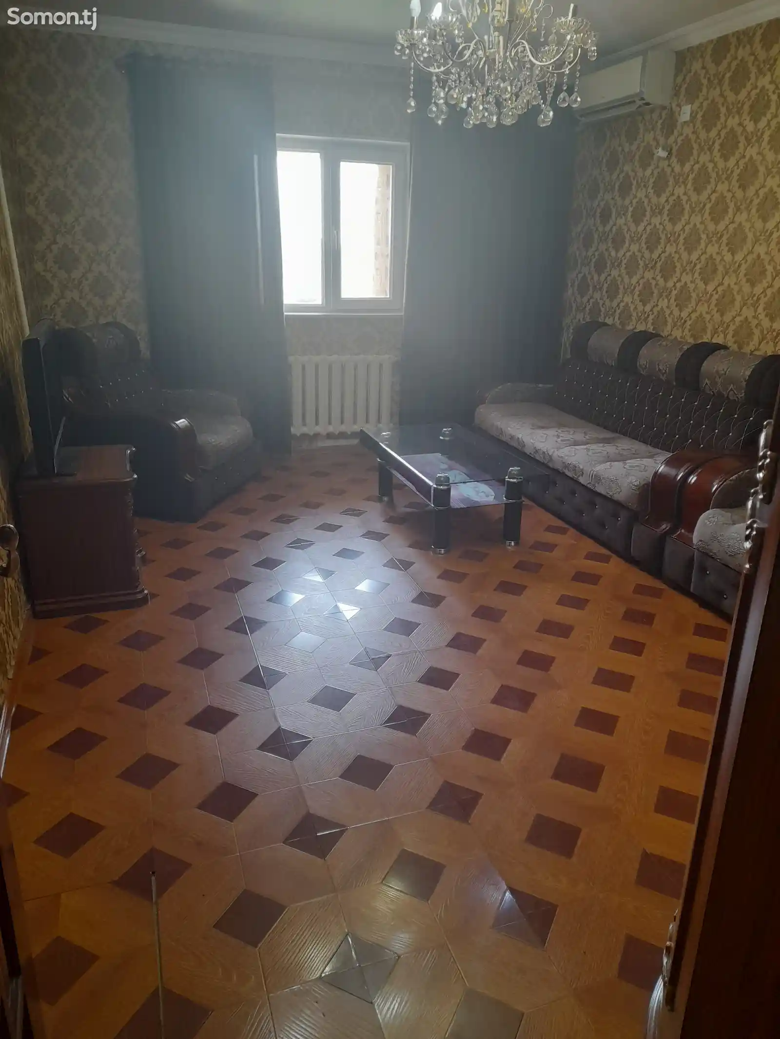 2-комн. квартира, 6 этаж, 60м², Сомони-5