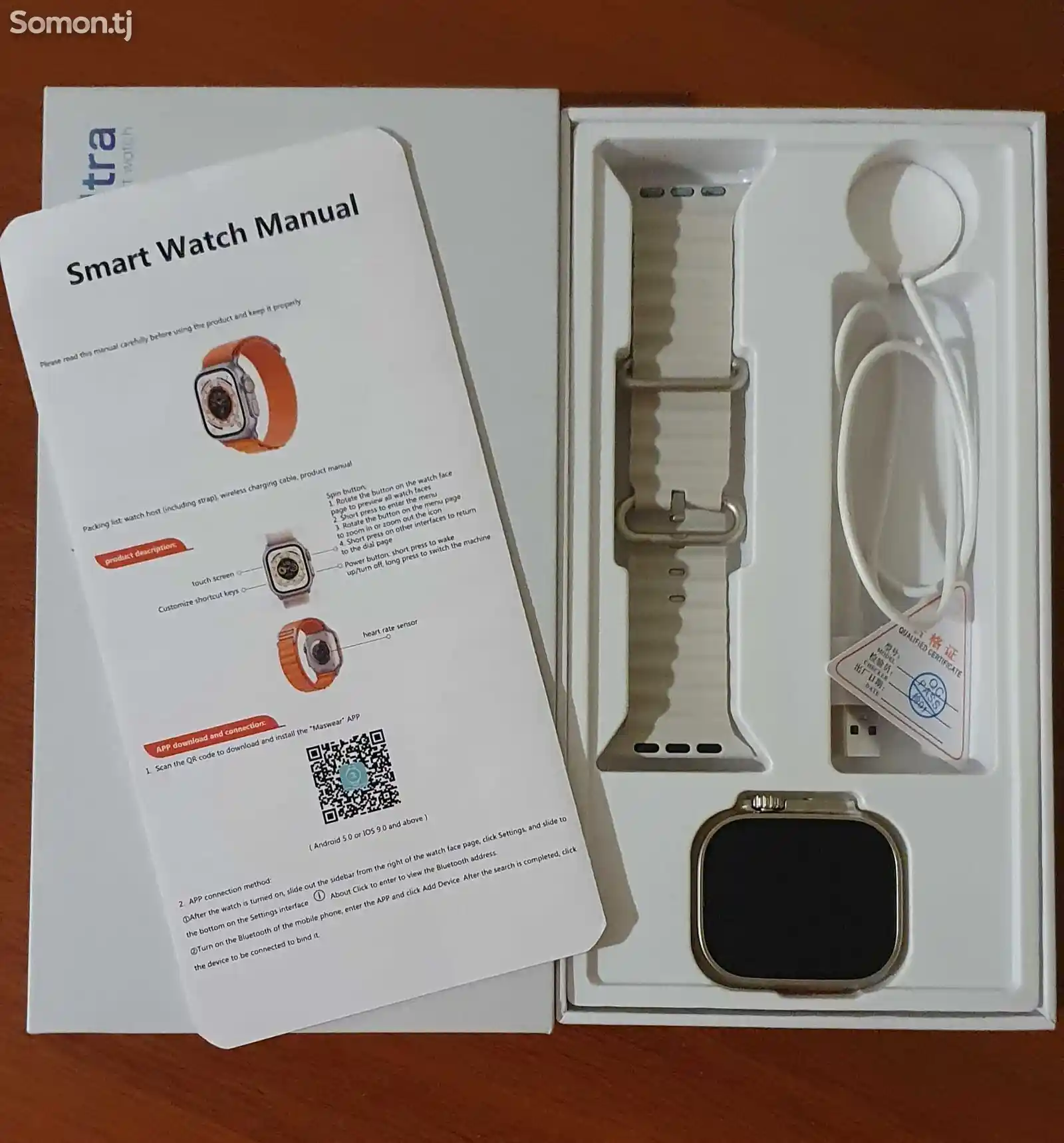 Смарт часы QS8 Ultra Smart Watch-1