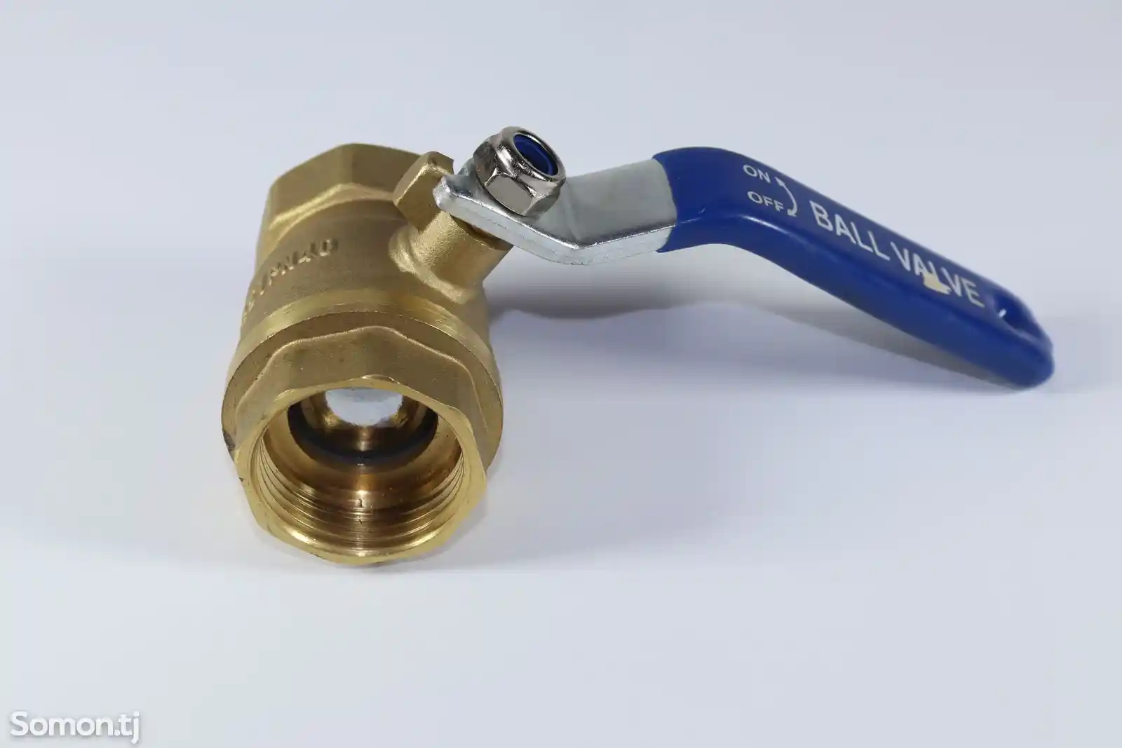 Шаровой вентиль Ball valve 25мм бронзово-синий-2