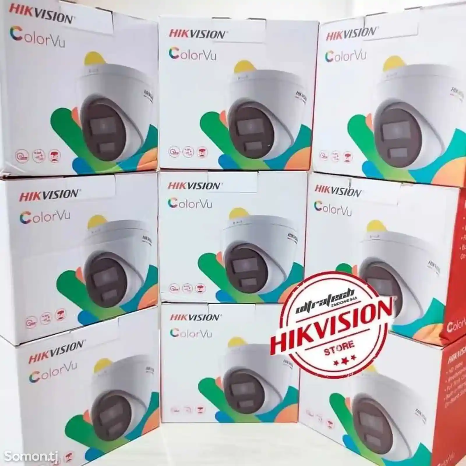 Kamera Hikvision Colorvu+звук-5