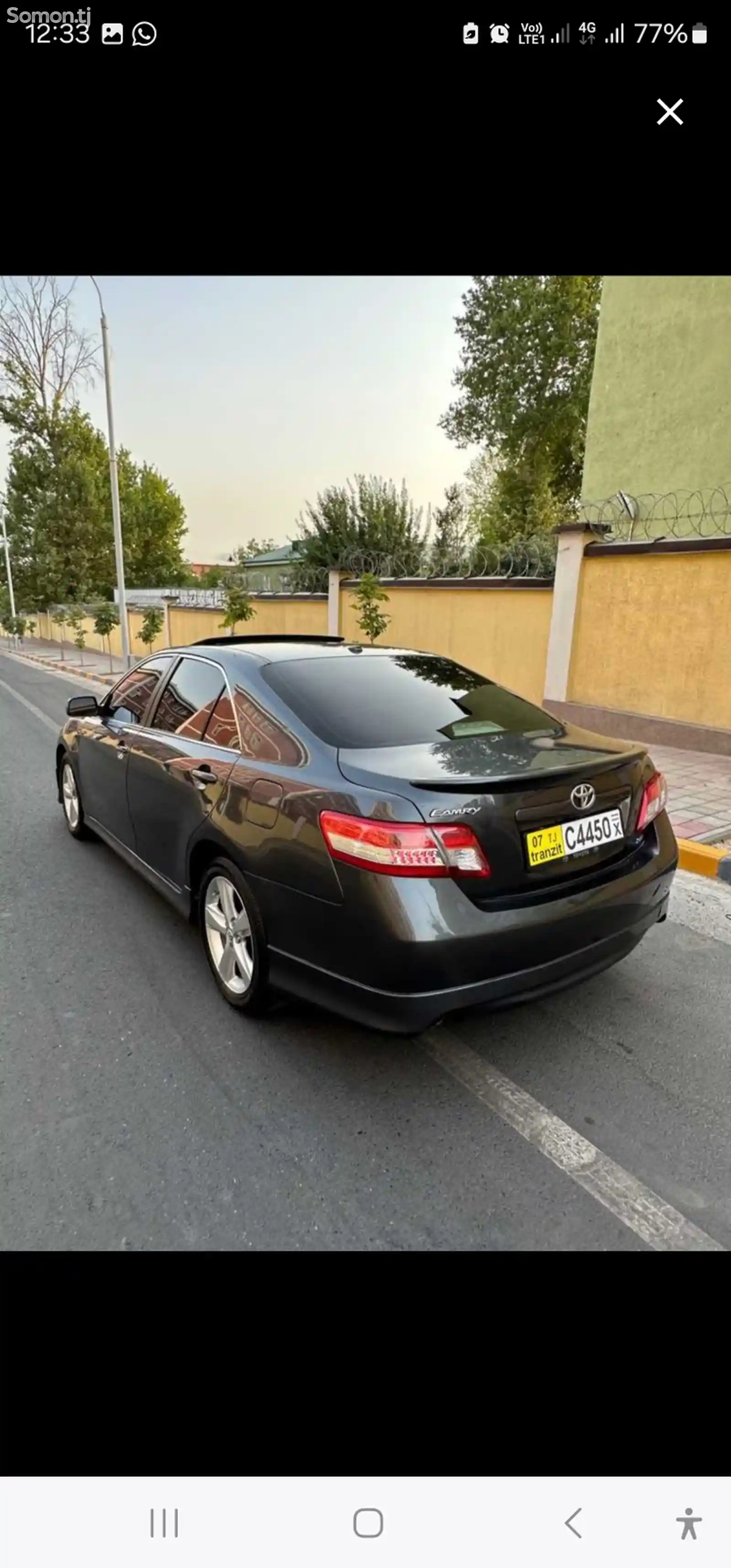 Toyota Camry, 2011-7