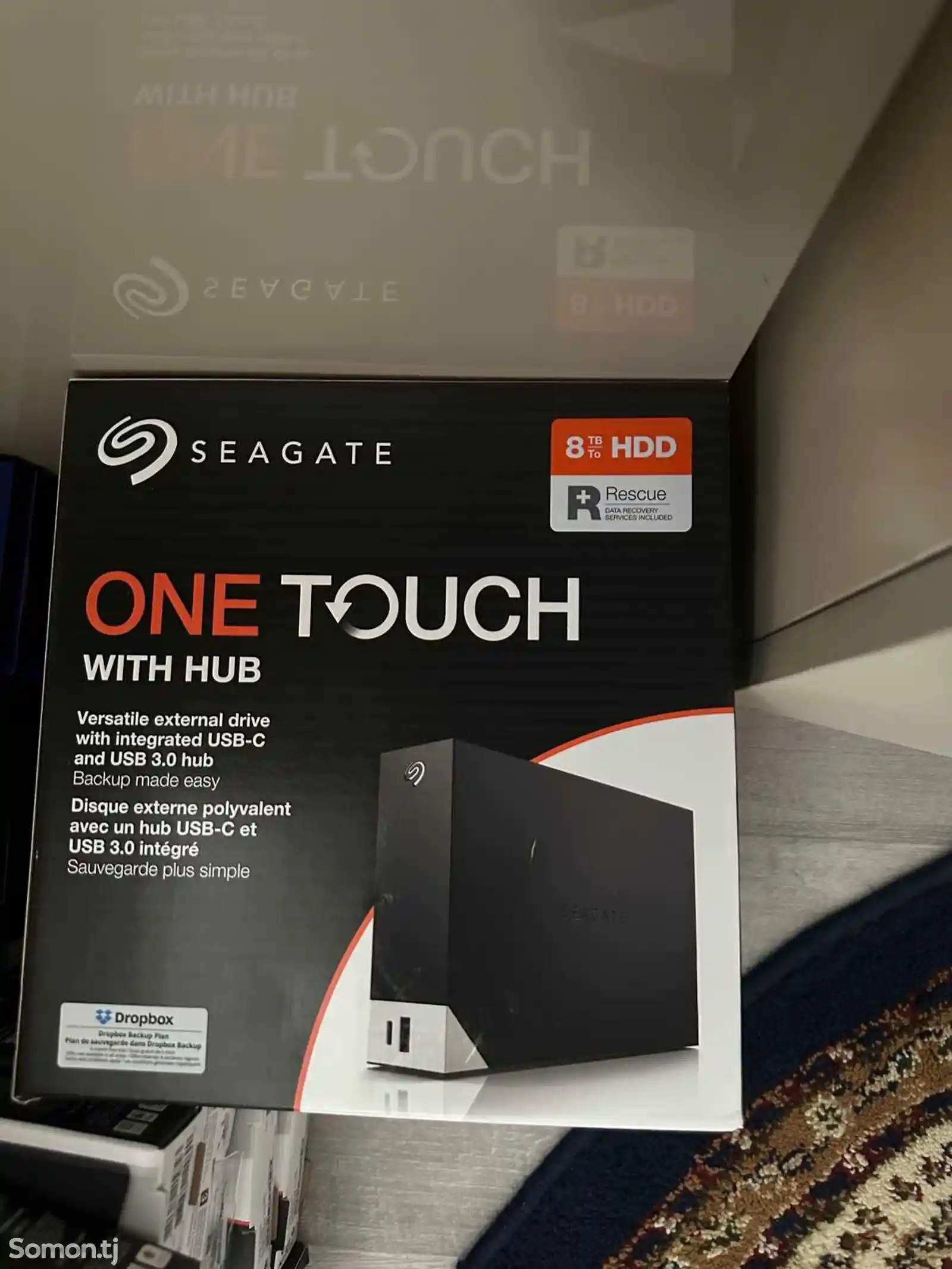 Накопитель Seagate 8Tb Ext Hdd One Touch 3.5
