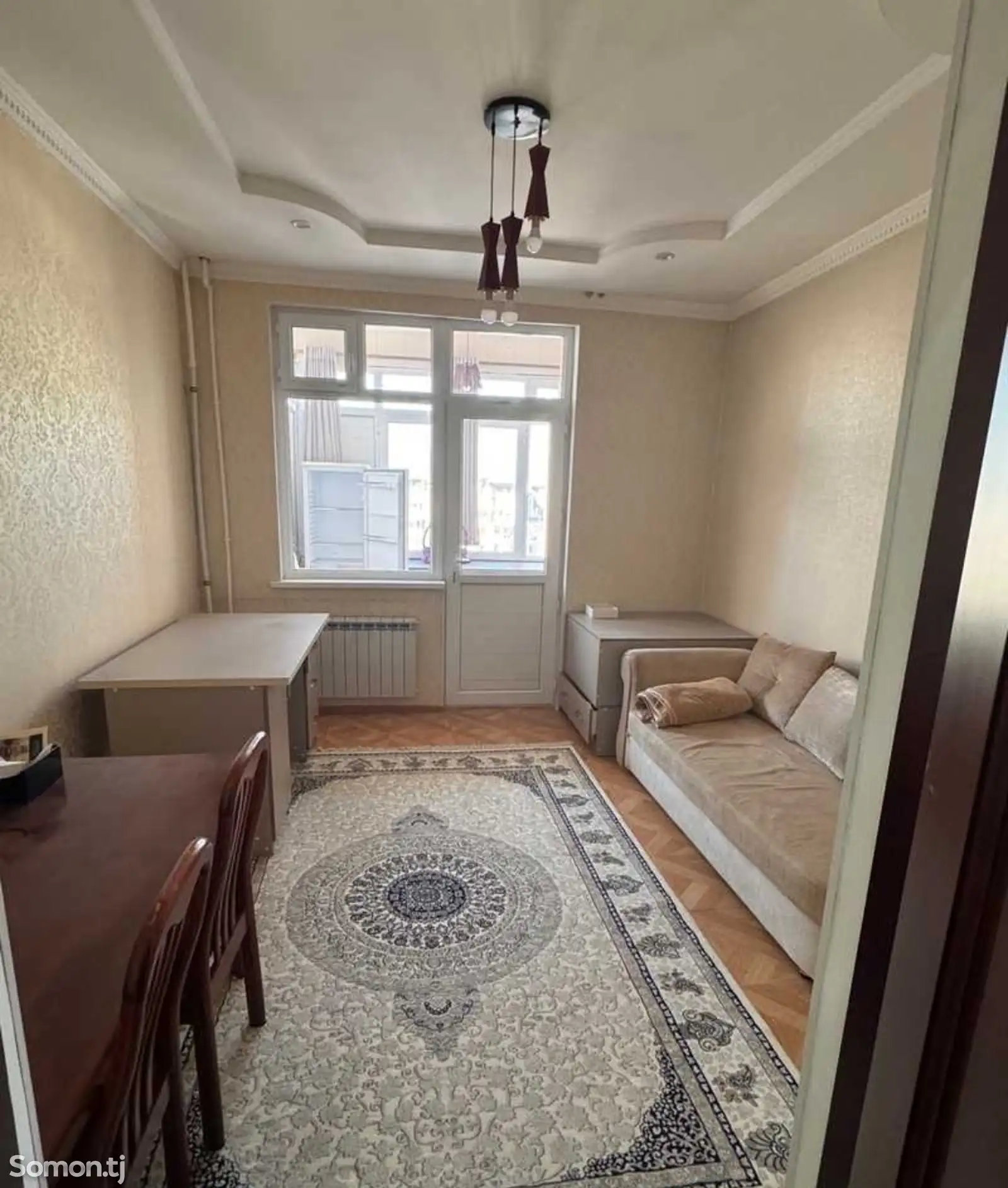 1-комн. квартира, 11 этаж, 55 м², Сомони-1