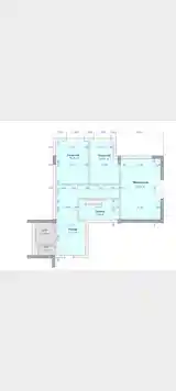 2-комн. квартира, 10 этаж, 97 м², н Фирдавси Султони Кабир -3