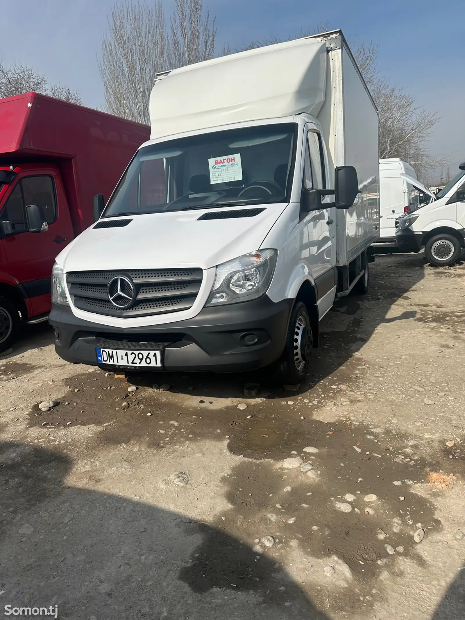 Бортовой грузовик Mercedes Benz Sprinter, 2017-1