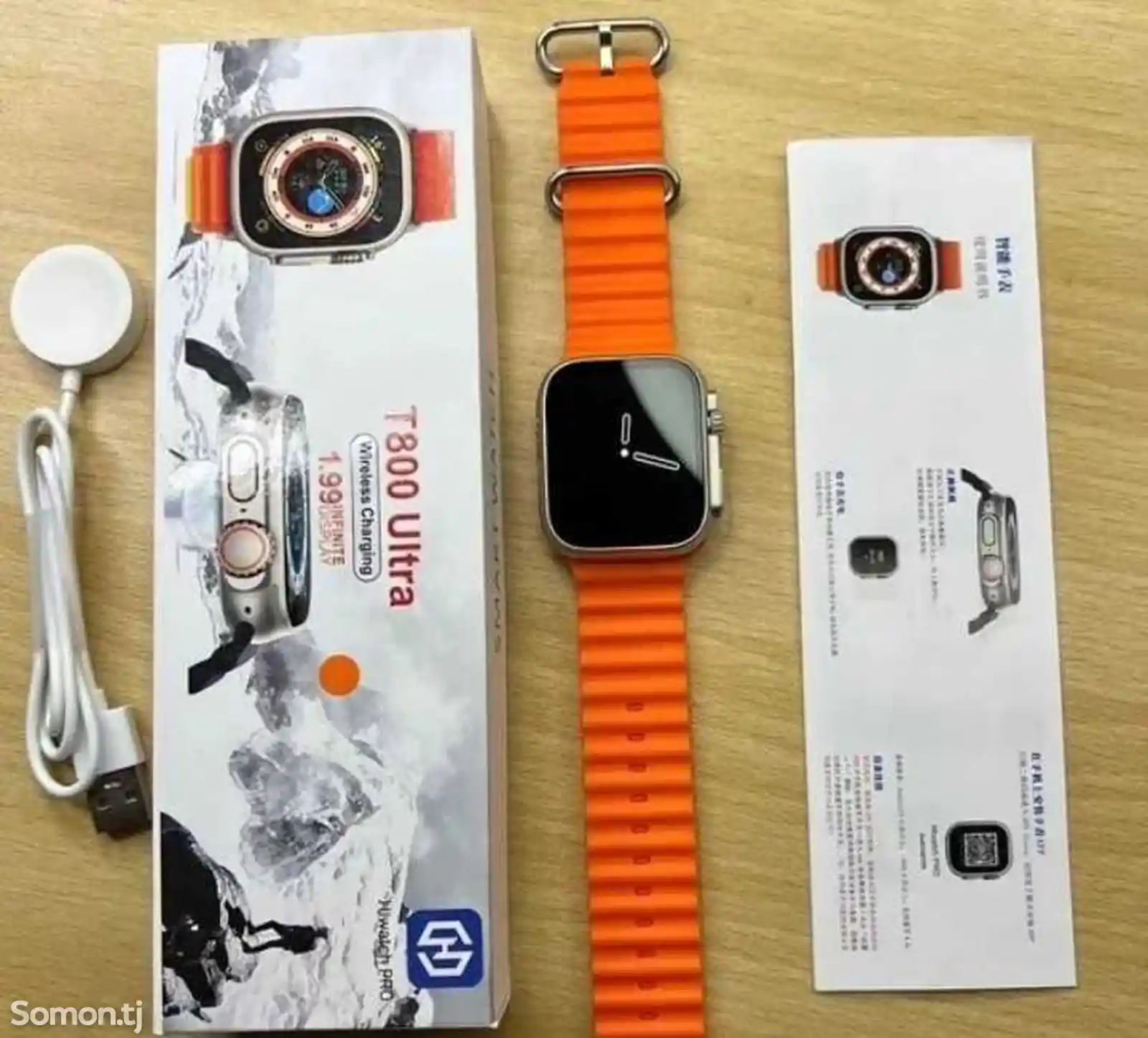 Cмарт часы Smart watch T800 ultra