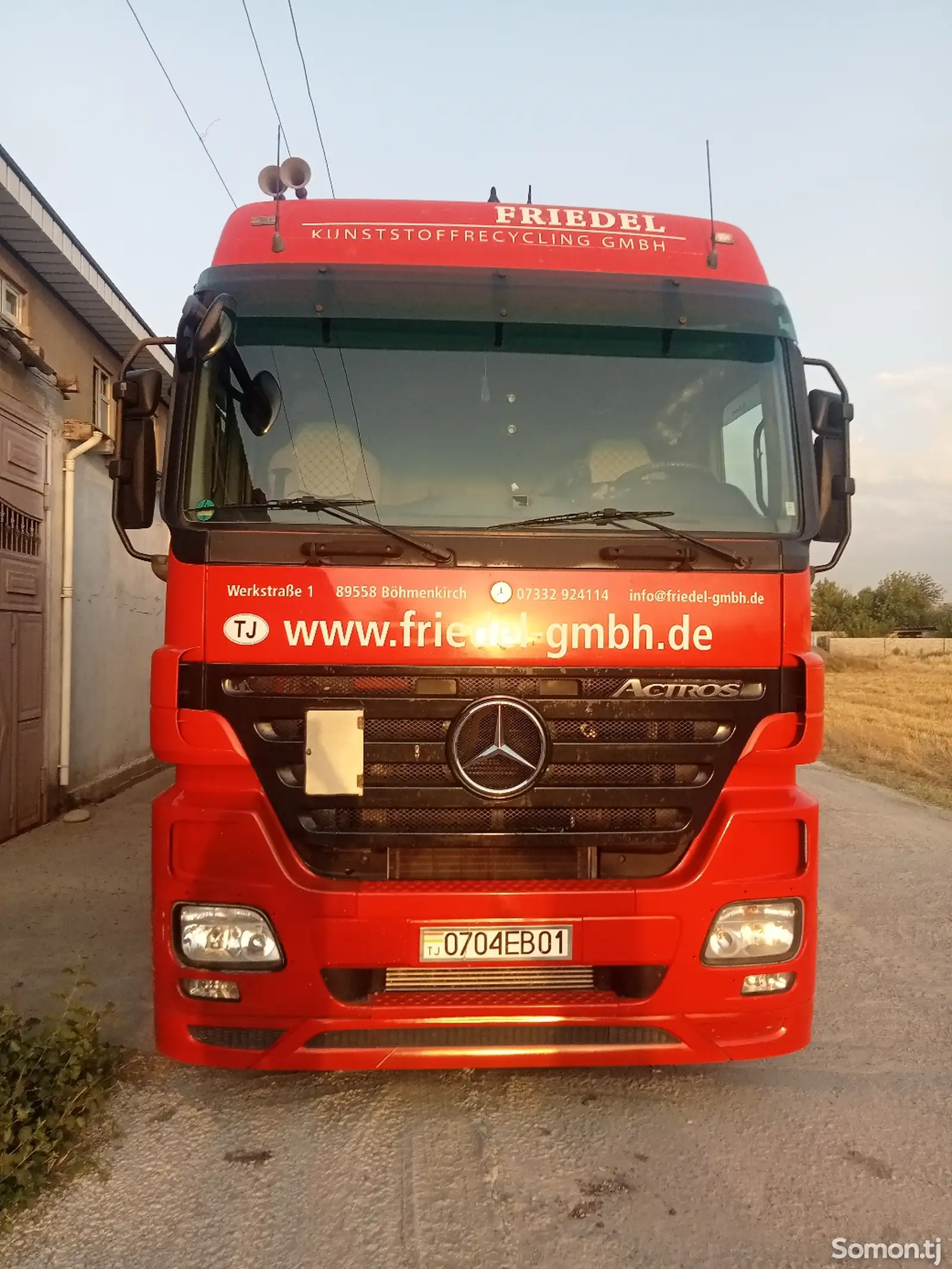 Бортовой грузовик Mercedes-Benz Actros, 2008-3