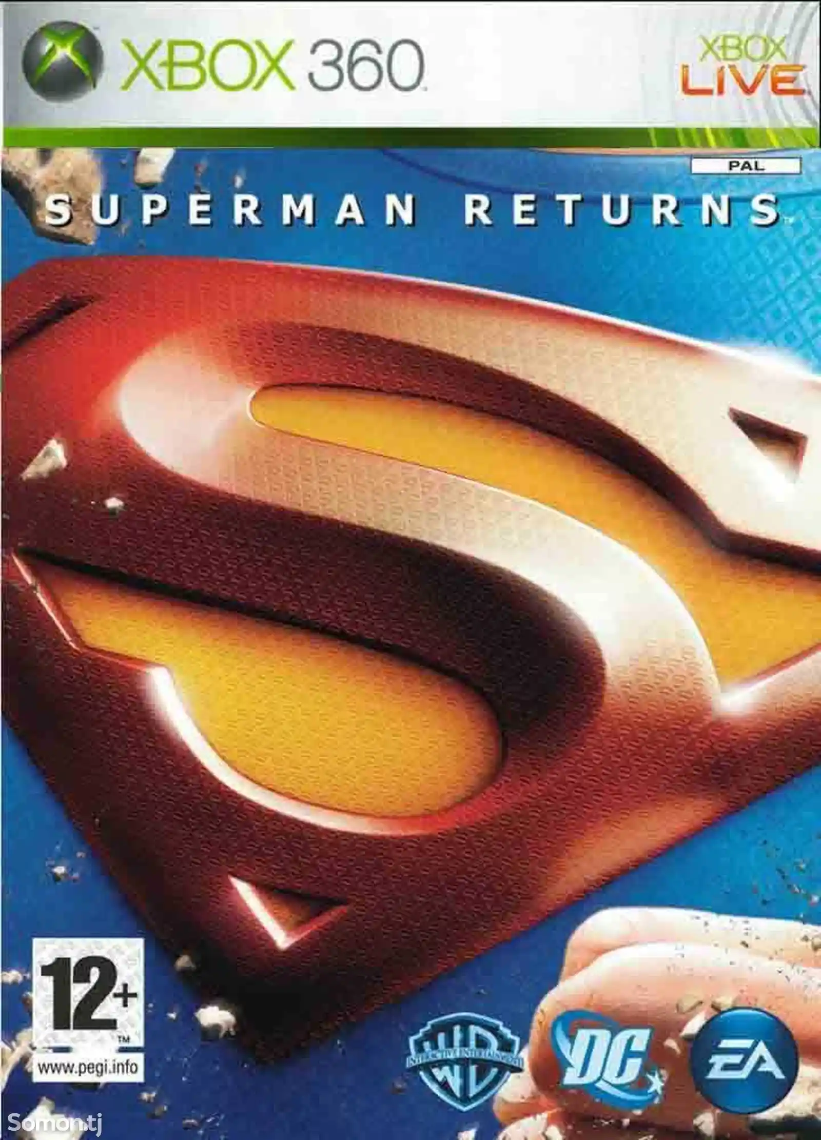 Игра Superman returns для прошитых Xbox 360