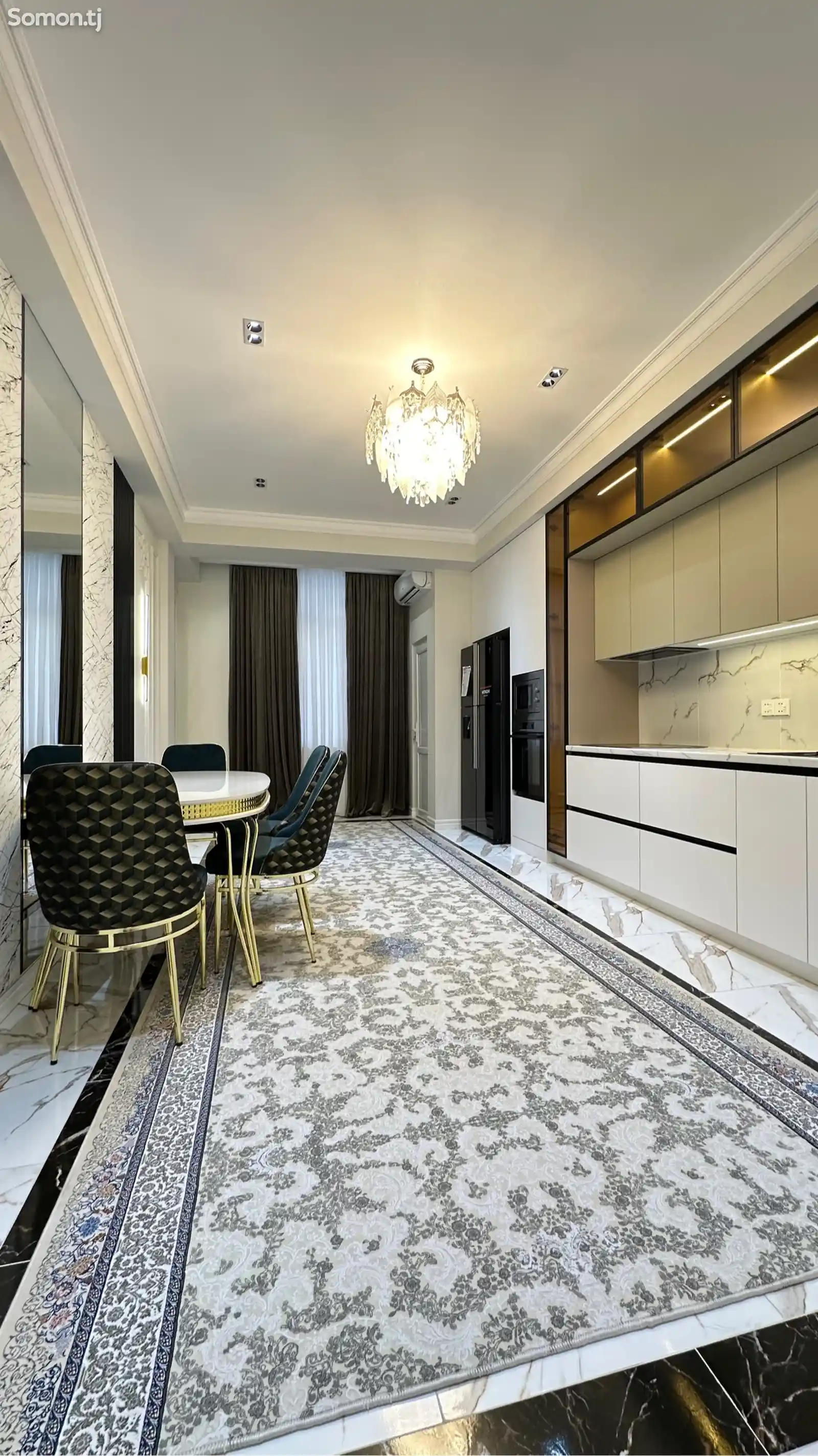 3-комн. квартира, 12 этаж, 150 м², Спартак Кафе Шоми Душанбе -7