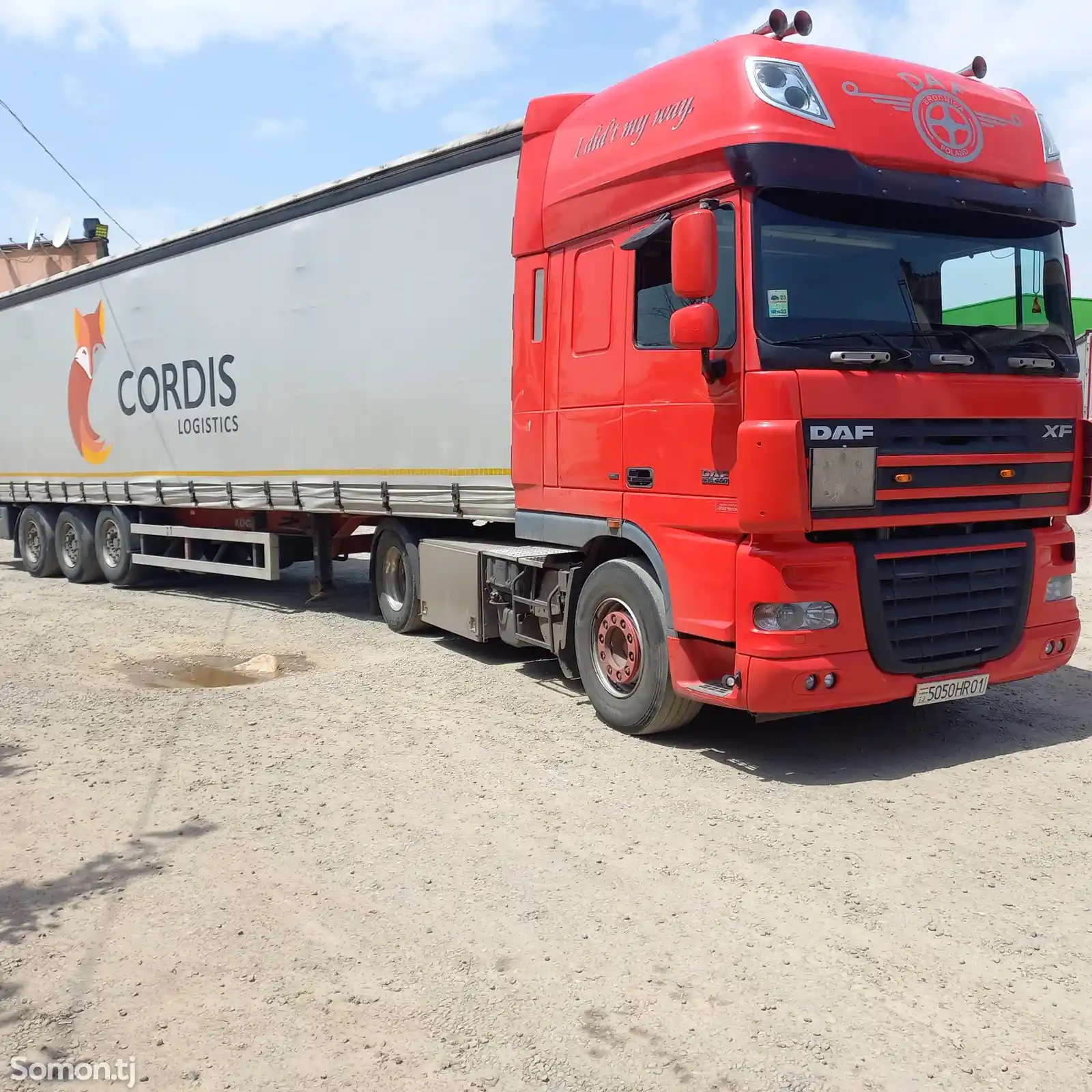 Бортовой грузовик DAF EVRO 5 105/480, 2008-4