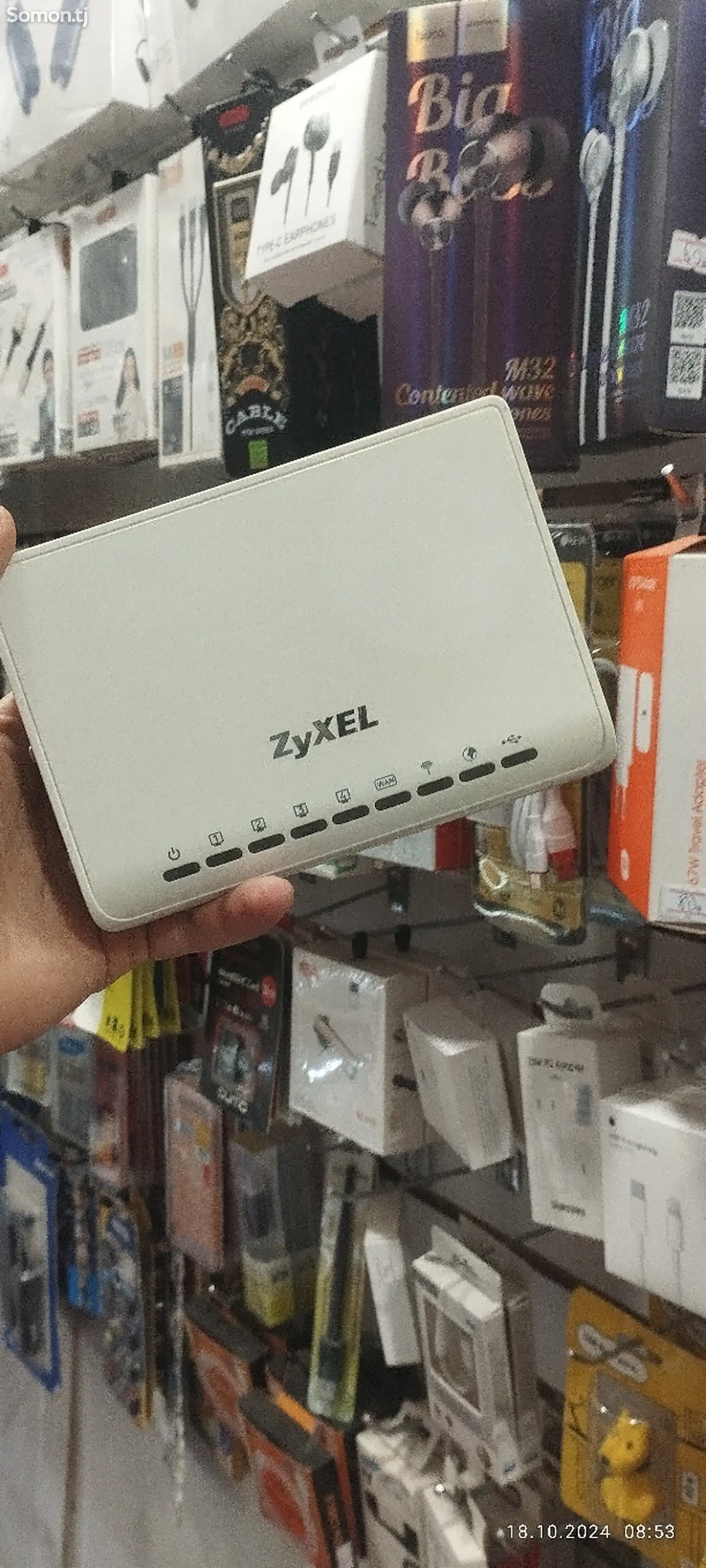 Роутер Ethernet с точкой доступа Wi-Fi Zyxel NBG318S EE-5