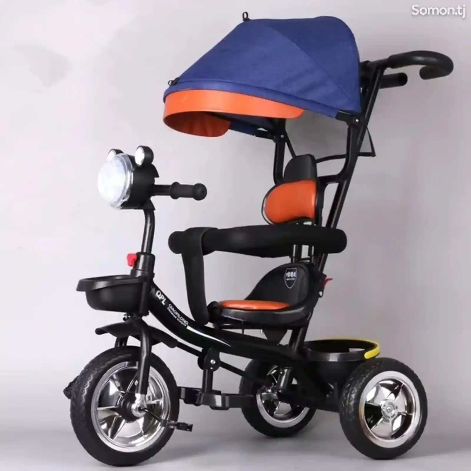 Многофункциональный детский трёхколёсный велосипед 4в1-4