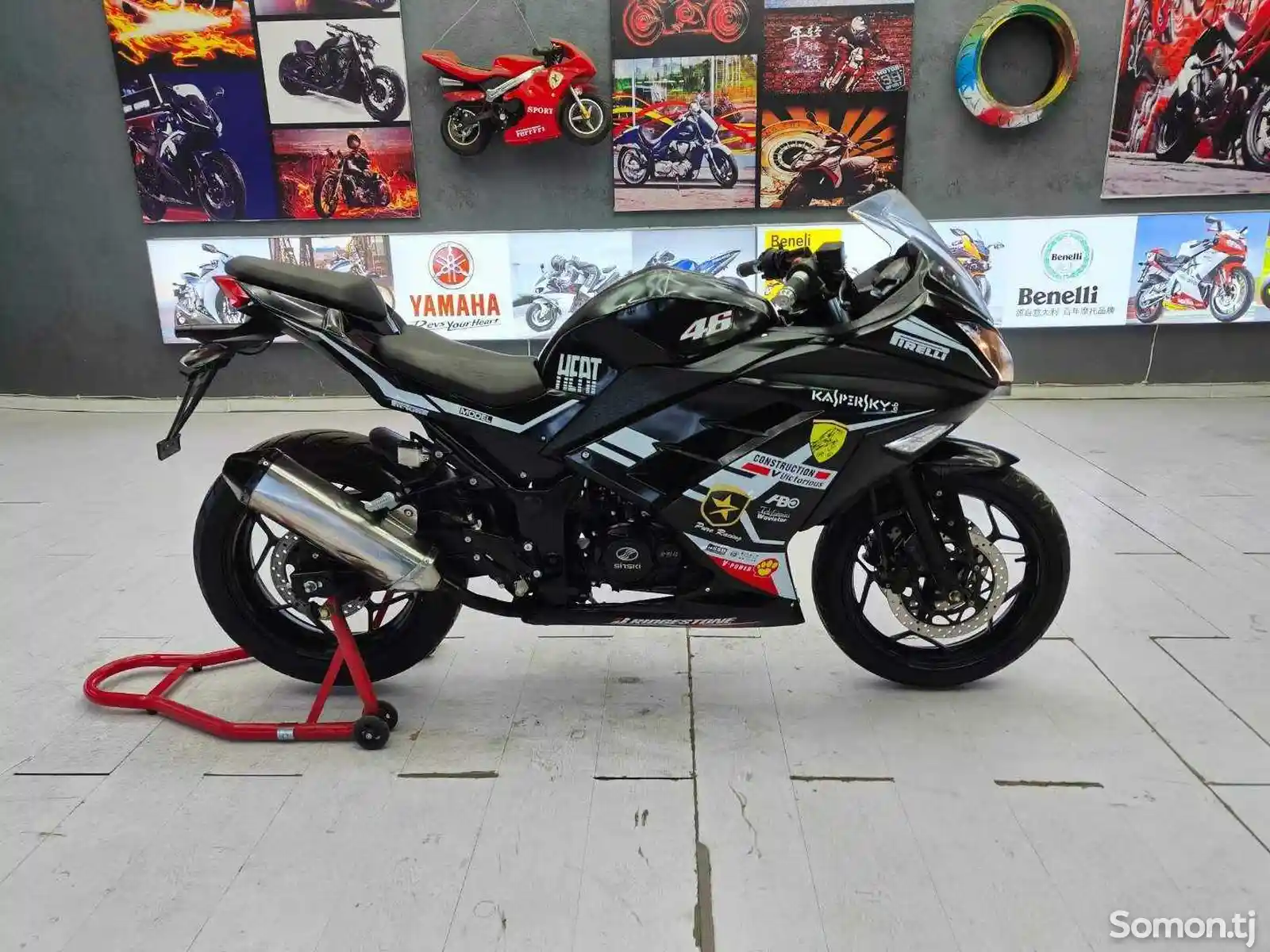 Мотоцикл Kawasaki Ninja 200cc на заказ-1