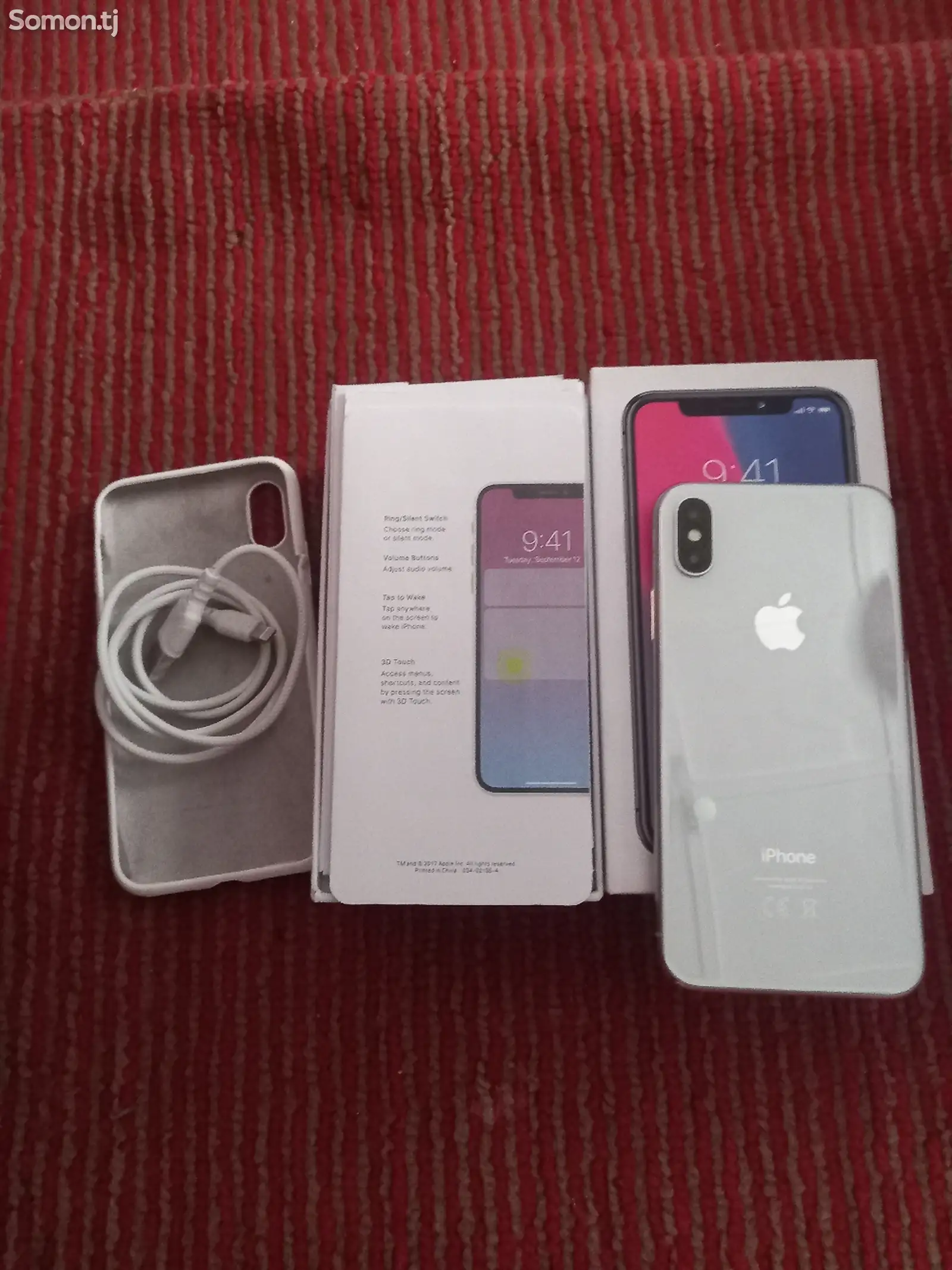 Apple iPhone X, 64 gb, Silver-1