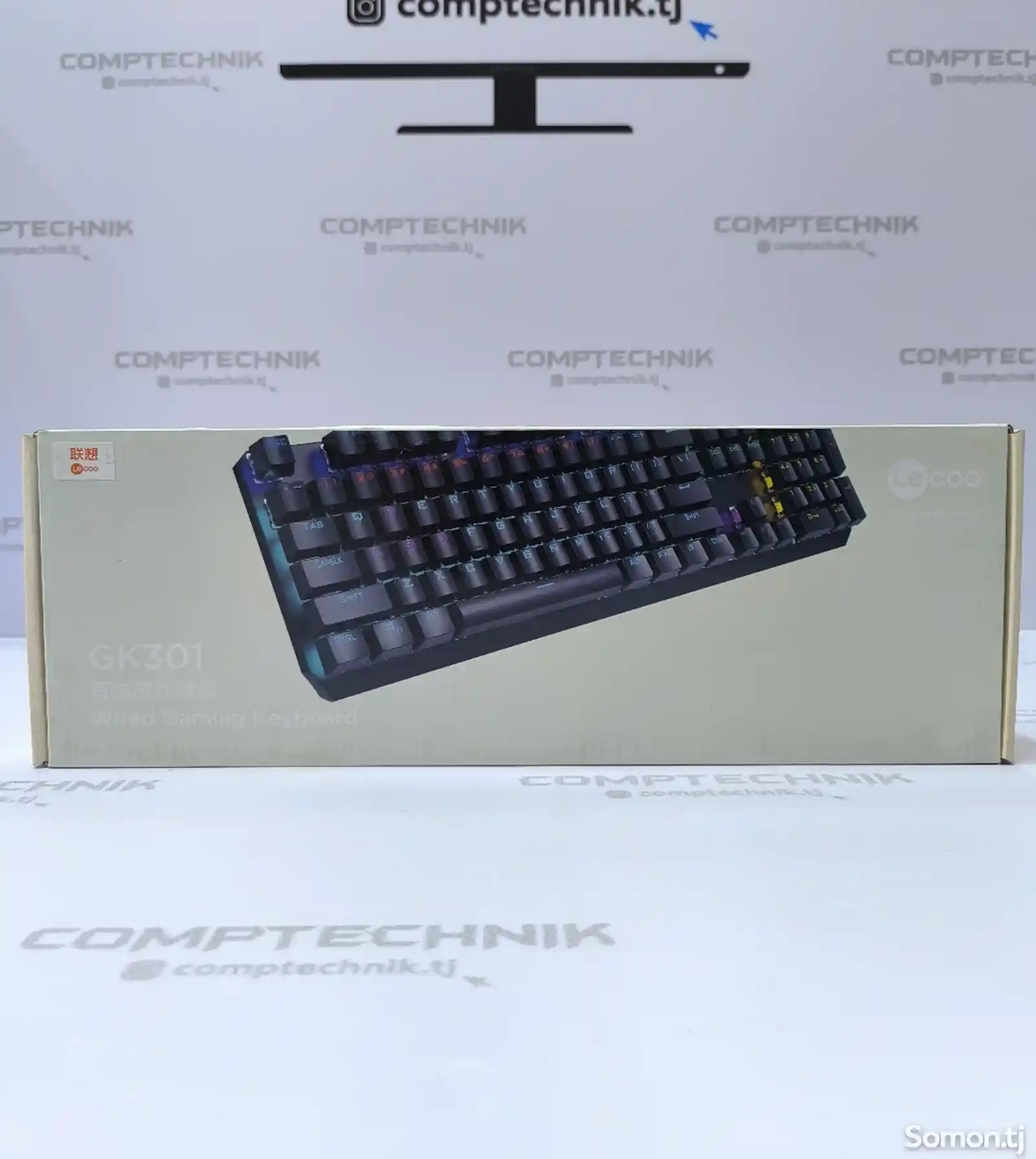 Игровая клавиатура Lenovo Lecco GK301 RGB механическая, черный-2