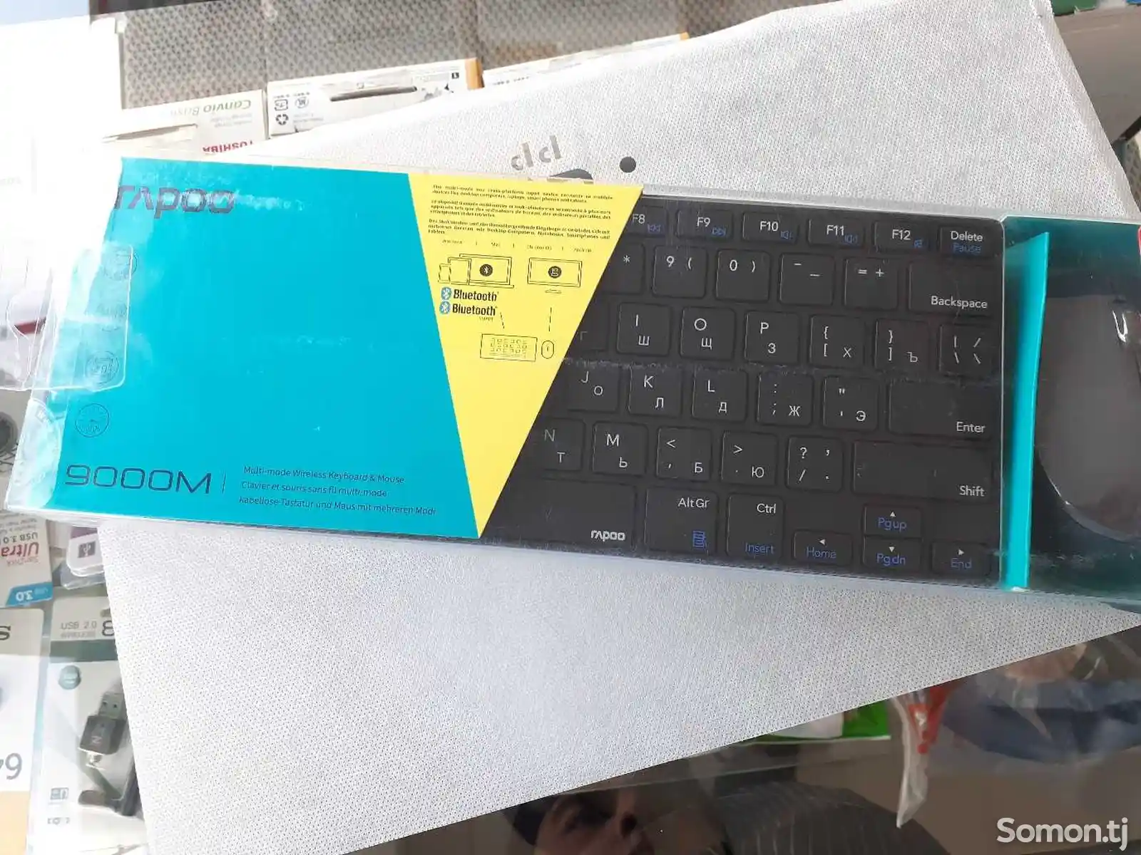 Беспроводная клавиатура с мышкой от Rapoo-3