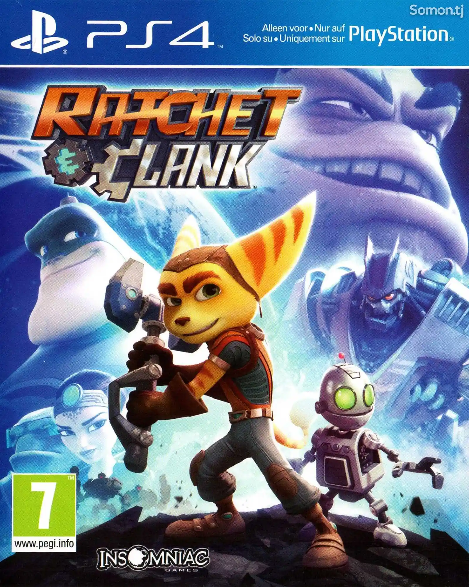 Игра Ratchet and Clank для PS-4 / 5.05 / 6.72 / 7.02 / 7.55 / 9.00 /
