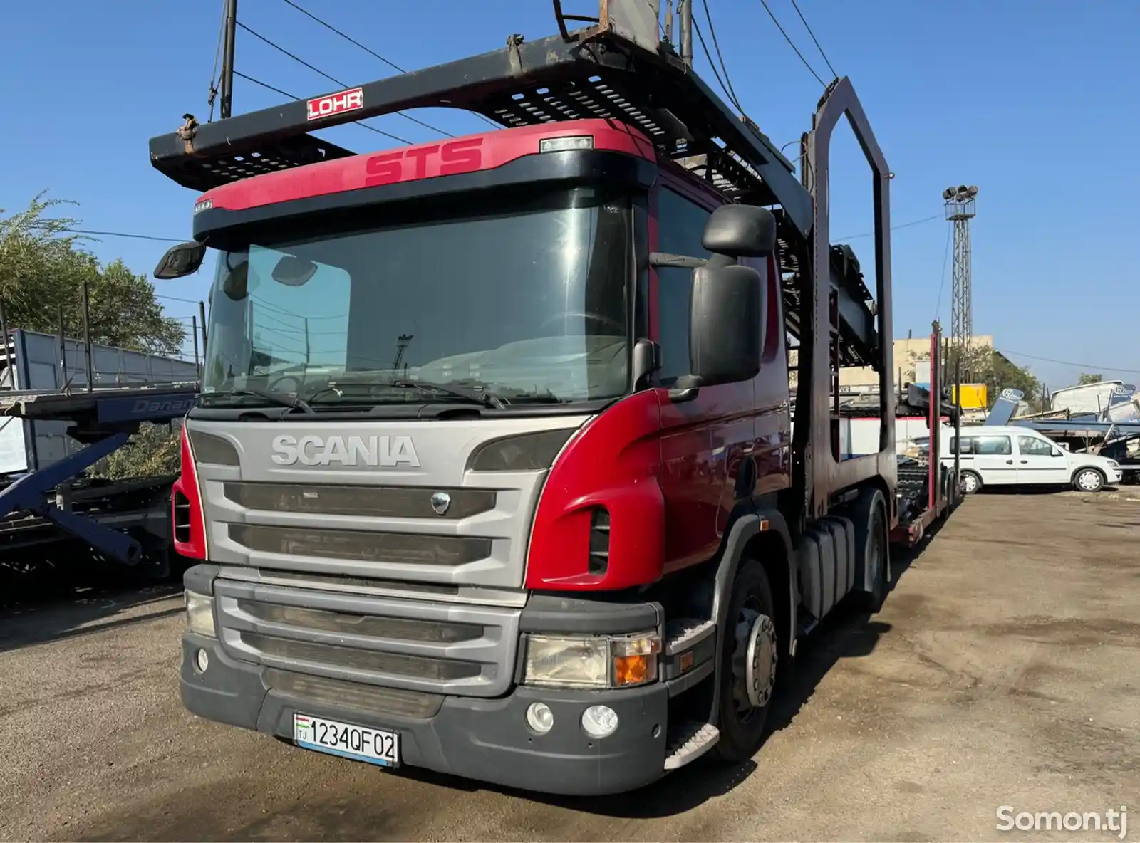 Автовоз Scania P360, 2014-1