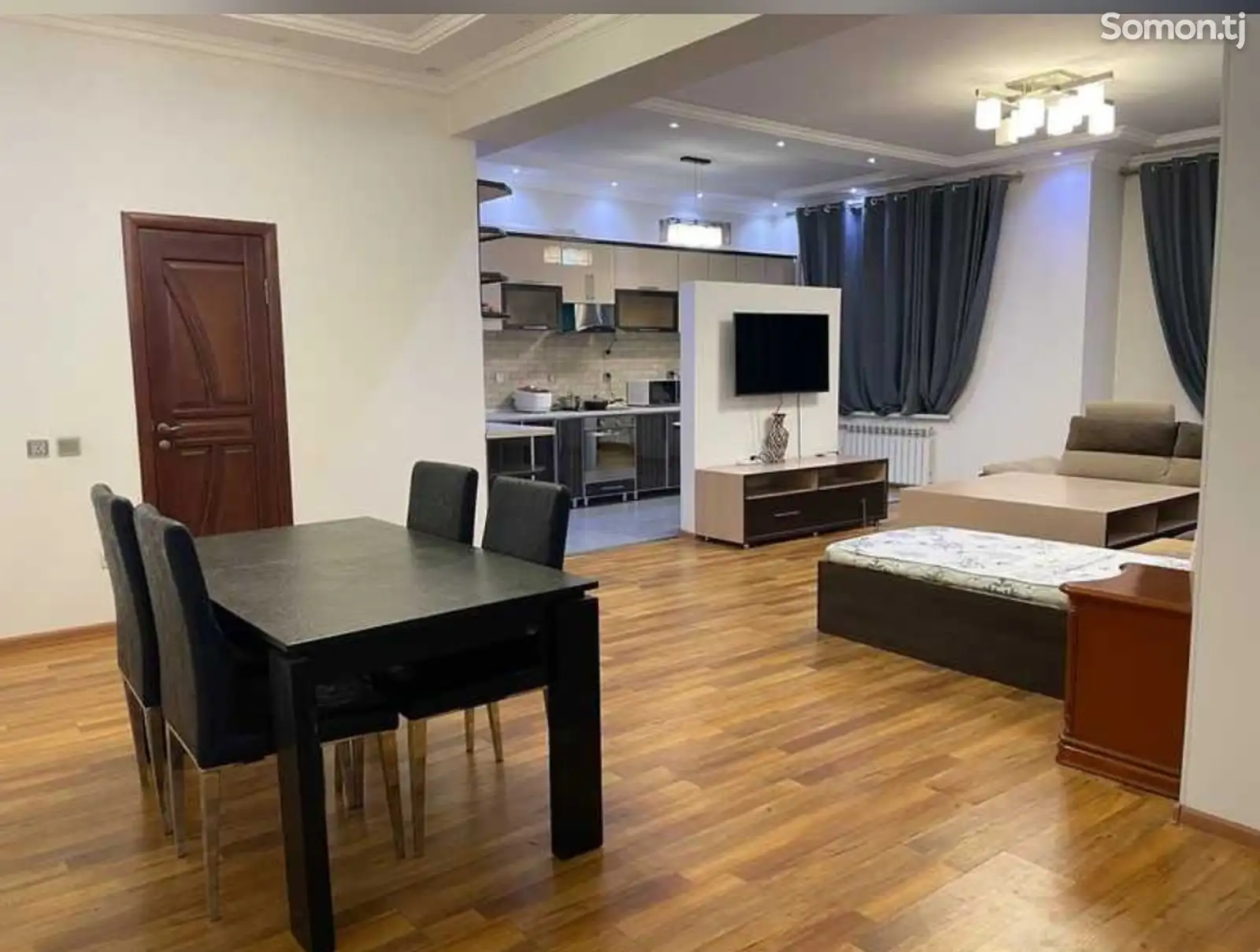 2-комн. квартира, 19 этаж, 88м², Ваданасос, Рудаки-1