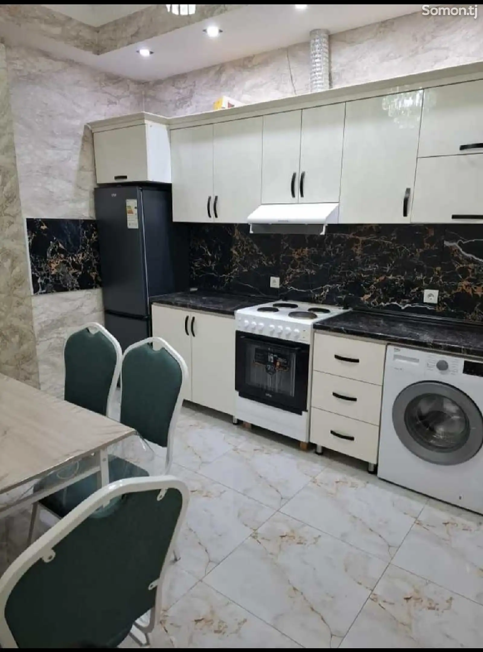 3-комн. квартира, 12 этаж, 93м², Шохмансур-2