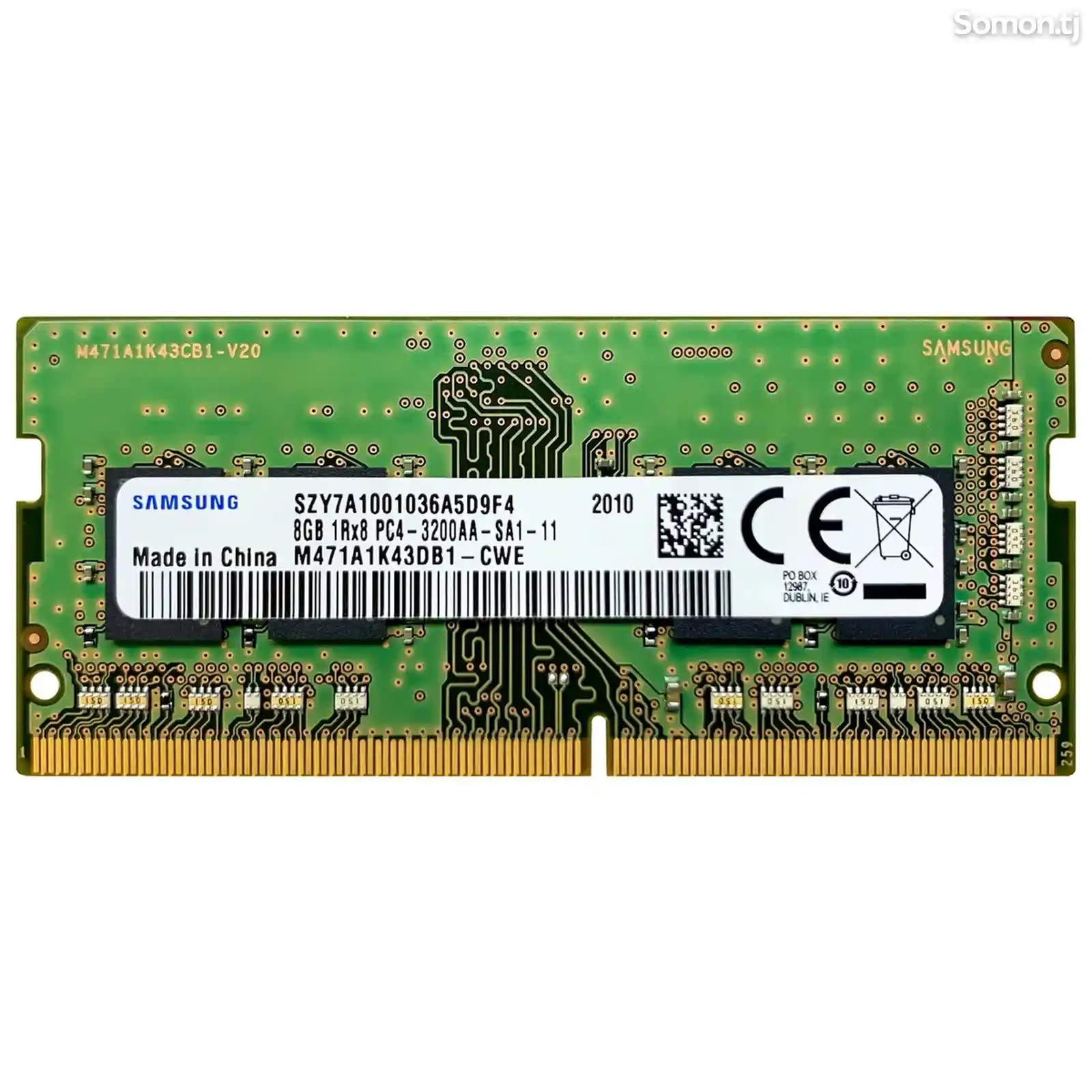 Модуль памяти 8GB SODIMM DDR4