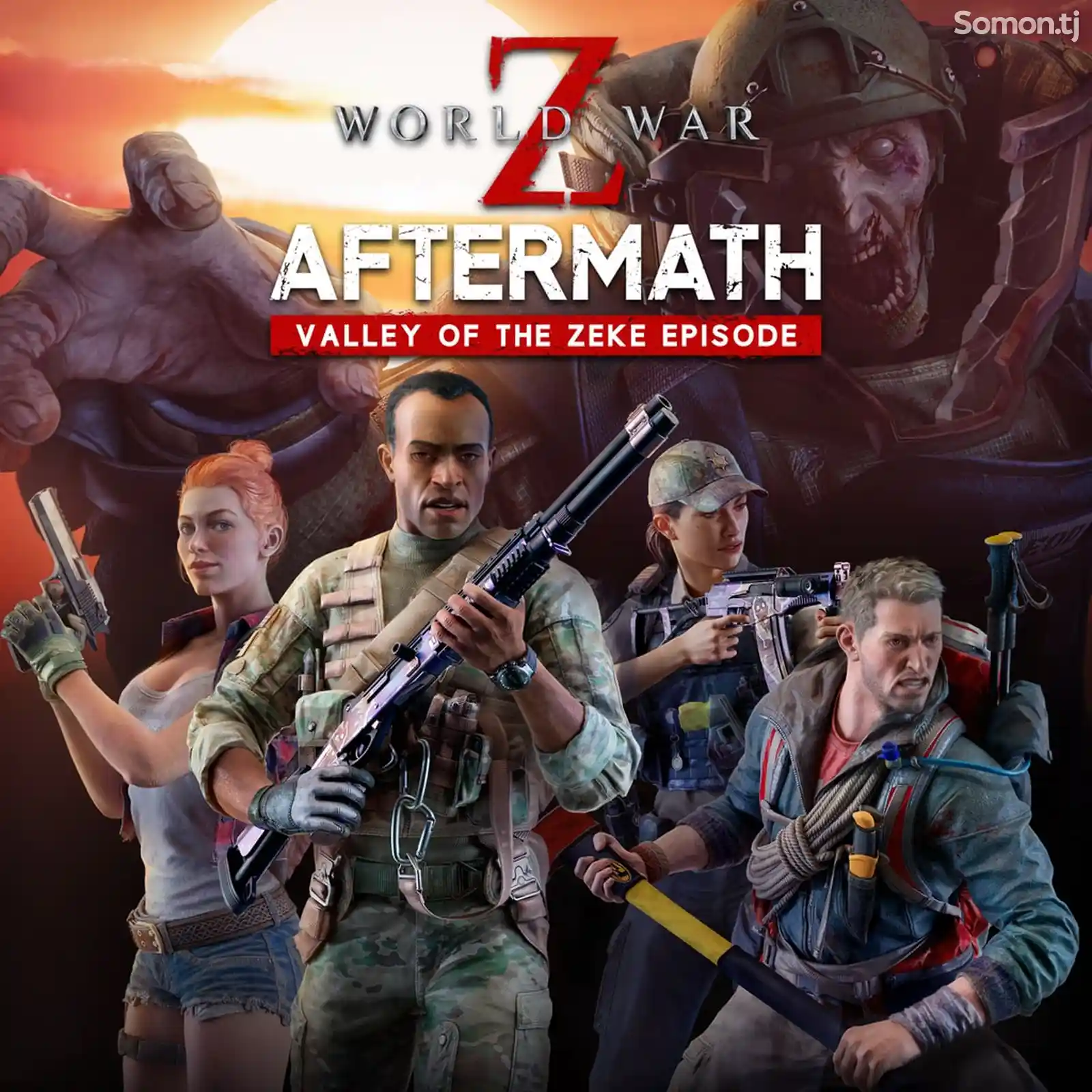 Игра World War Z Aftermath Valley of Zeke для Sony PS4-1