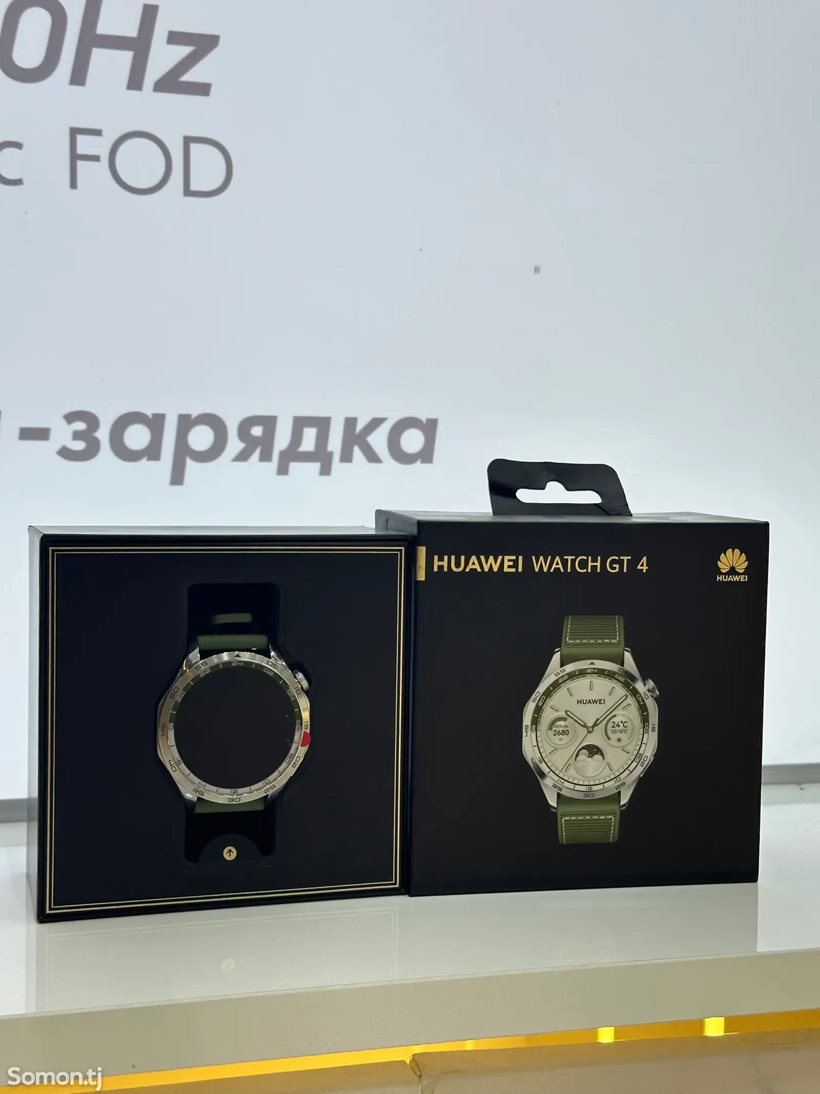 Смарт часы Huawei watch gt 4 46mm green-3