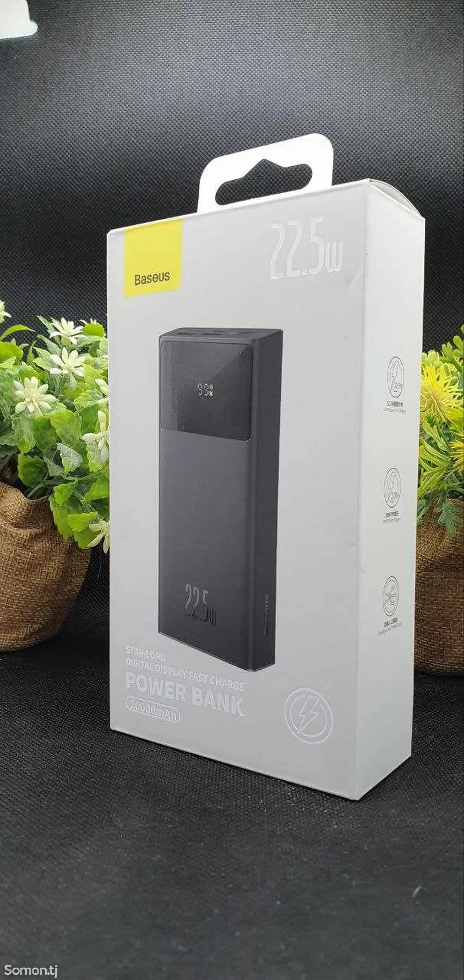 Внешний аккумулятор Baseus Star-Lord Digital Display Fast Charge Power Bank 2000-1