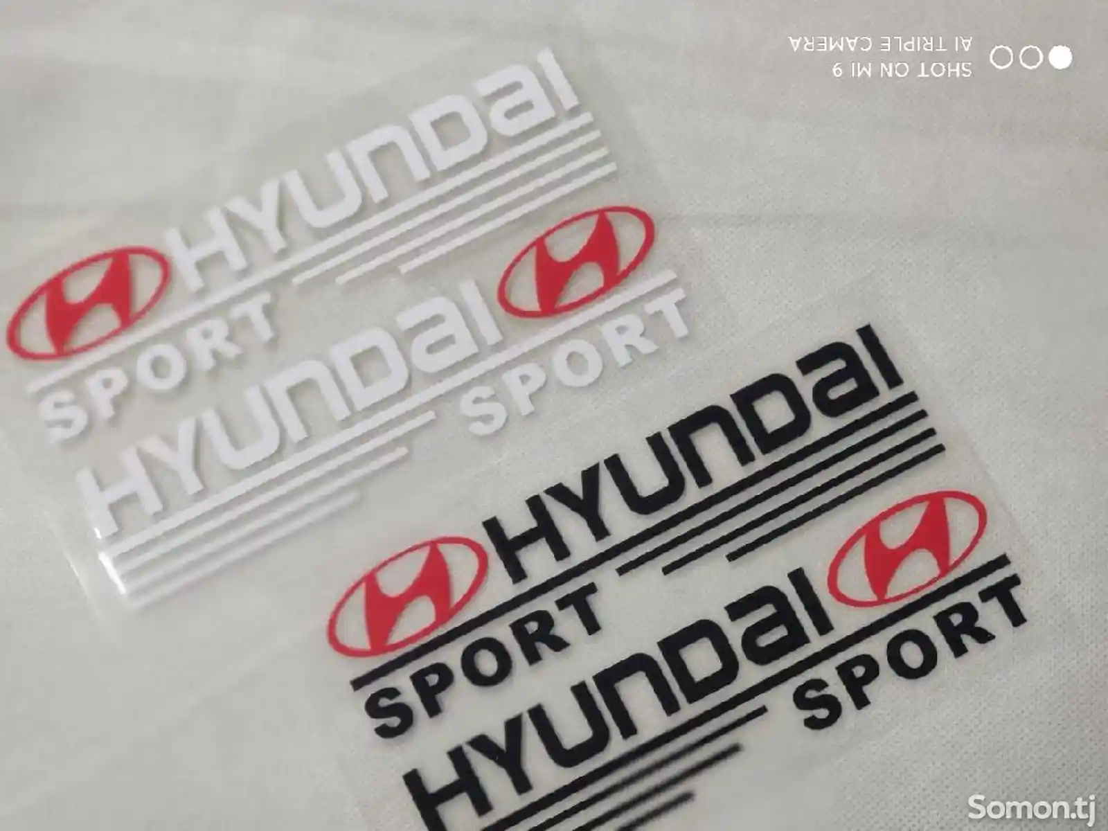 Наклейки на Боковые Зеркала Hyundai-1