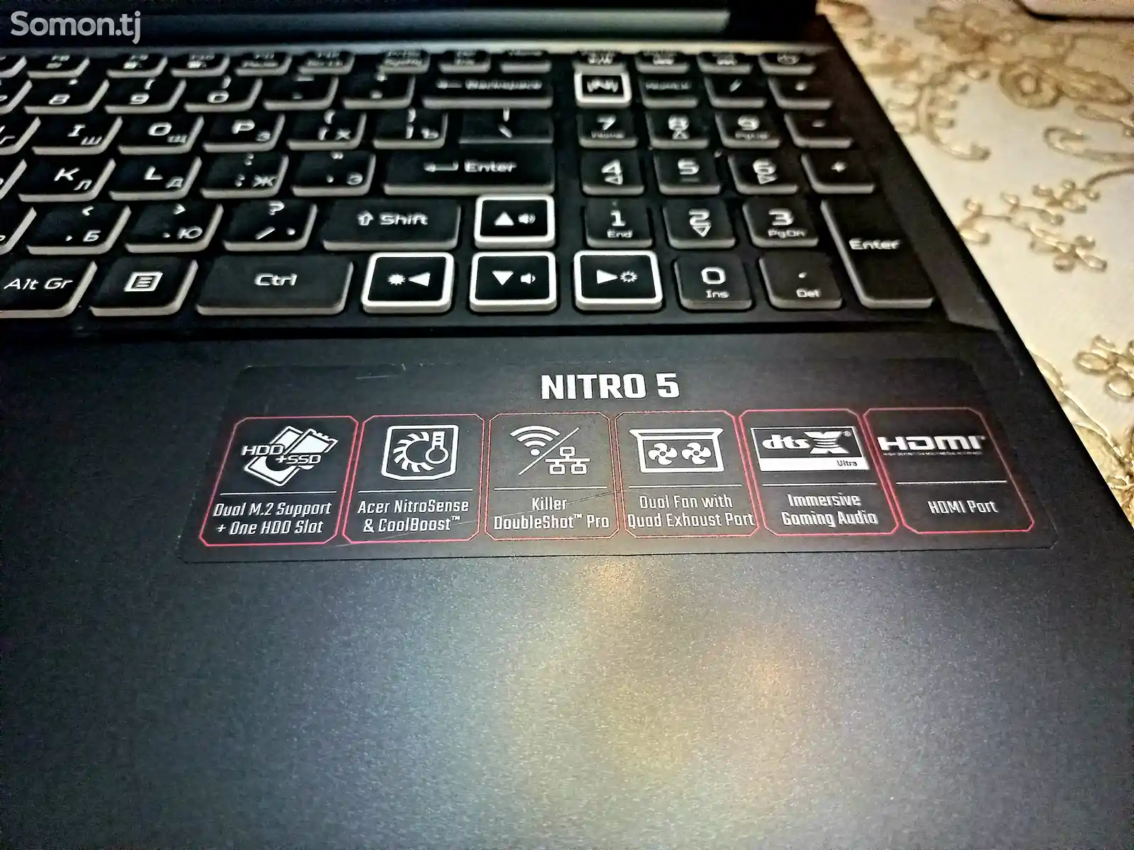 Ноутбук Acer Nitro 5 i9-11900H RTX-3060 144hz-6