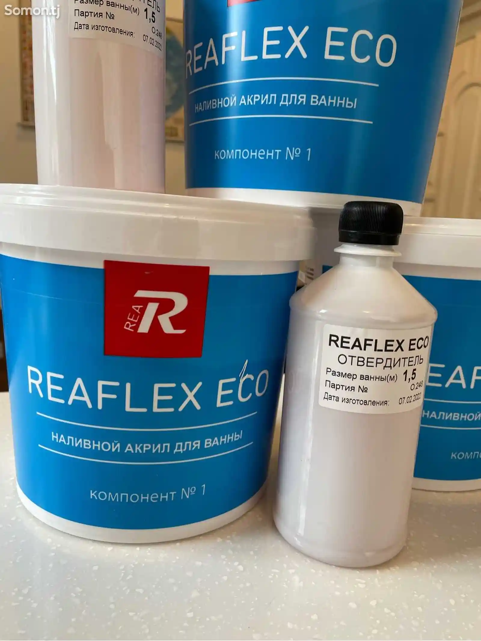 Материал для реставрации ванн REAFLEX ECO-3