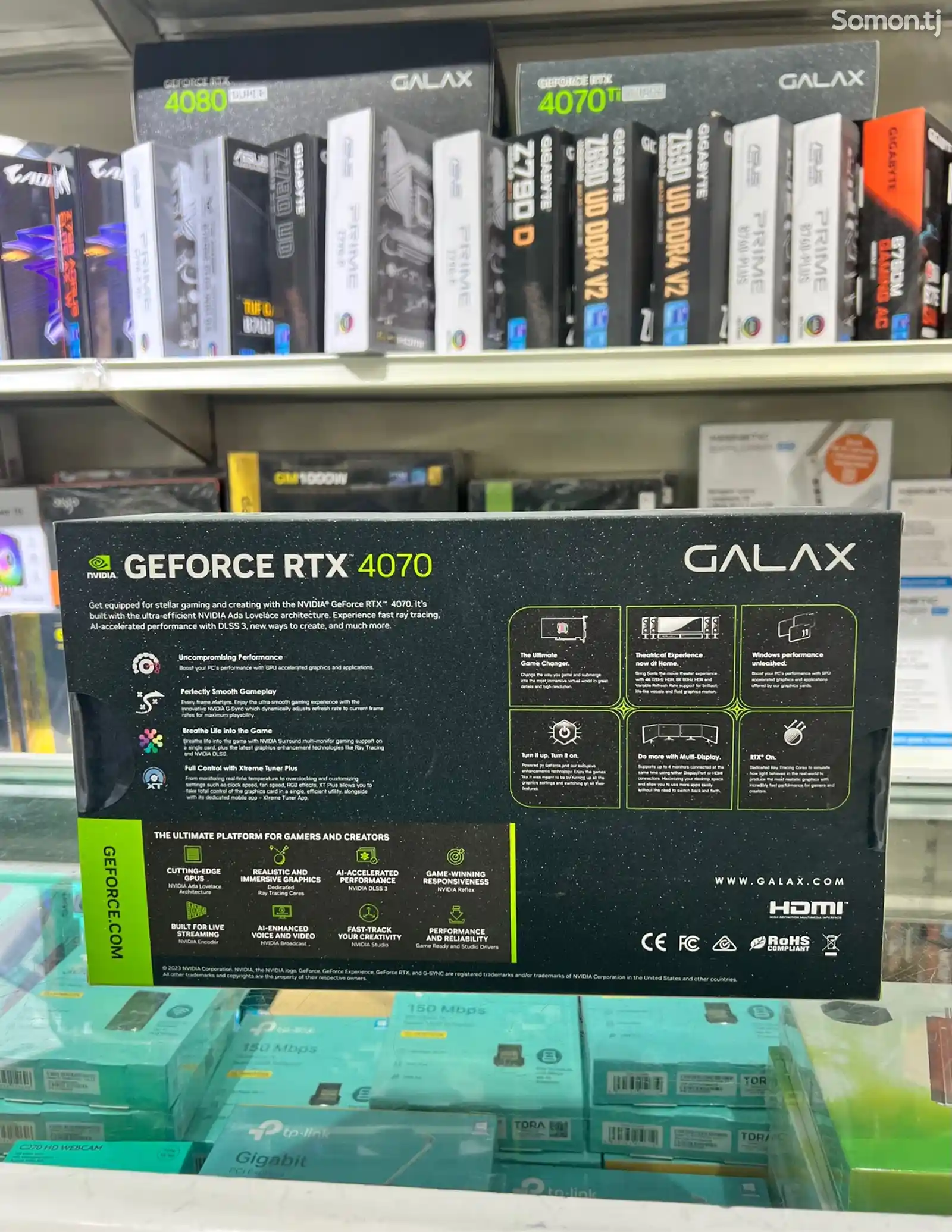 Видеокарта Galax Geforce Rtx 4070 1-CLICK OC 2X 12Gb-2