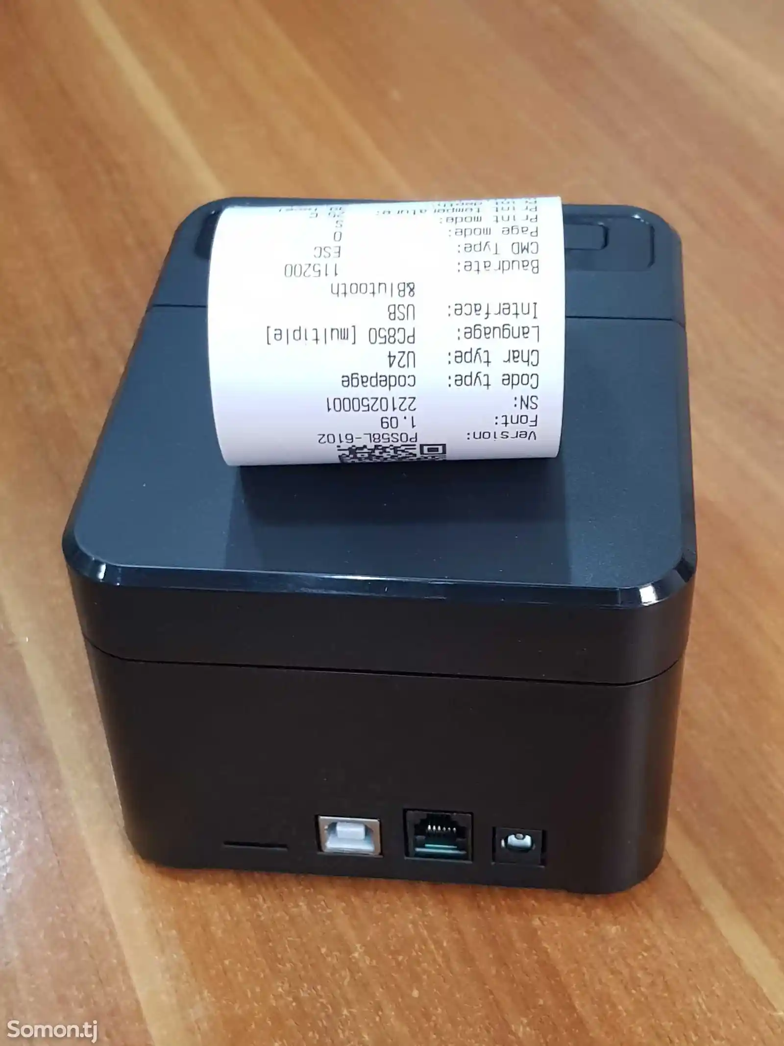 Принтер для печати чеков 58мм usb+bluetooth-5