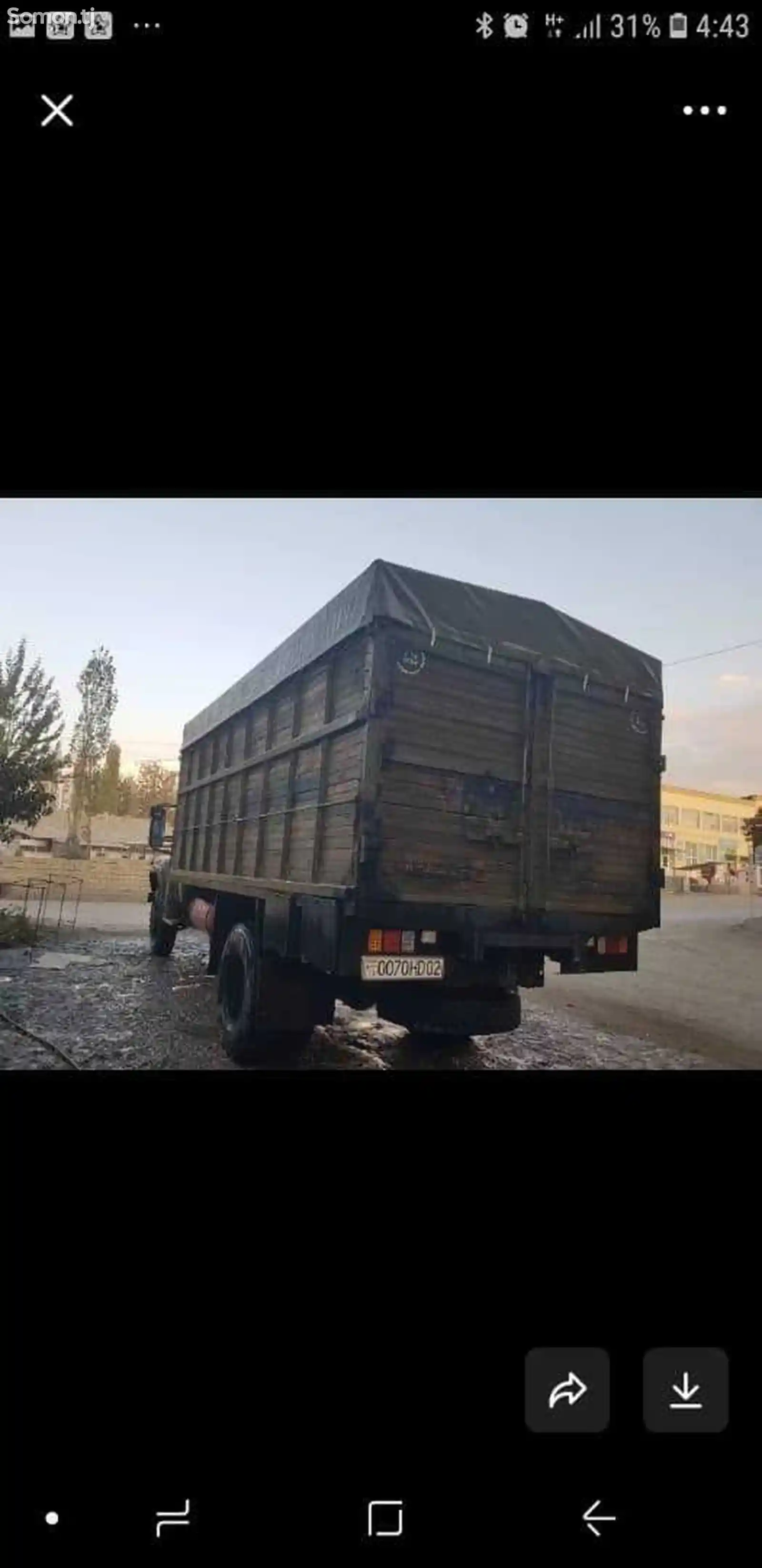 Бортовой грузовик ЗиЛ, 2000-3