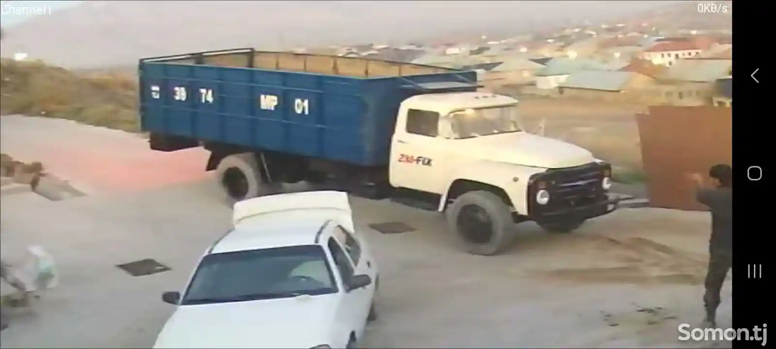 Бортовой грузовик Зил, 1987-3