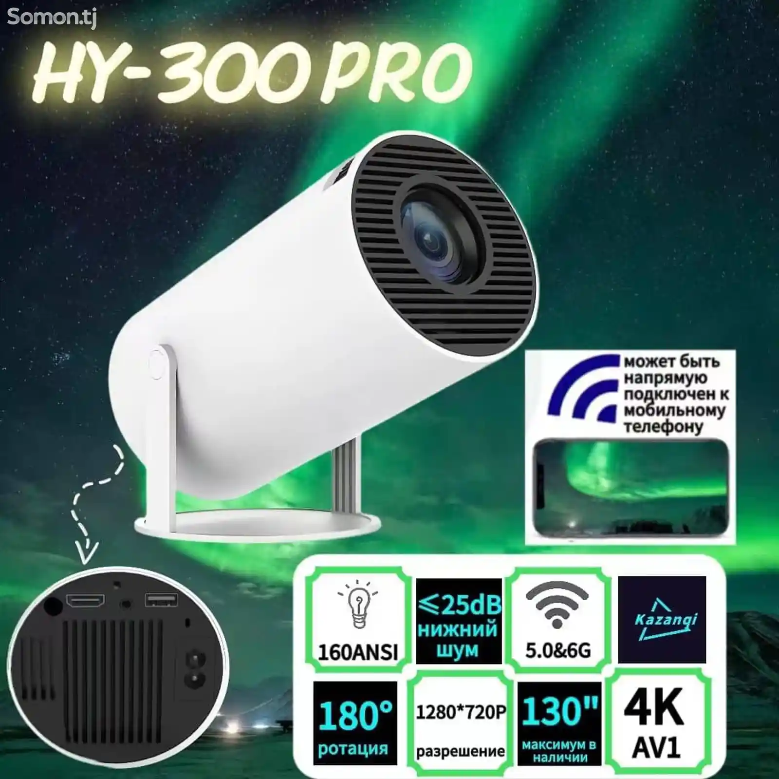 Проектор Projector HY-300-2