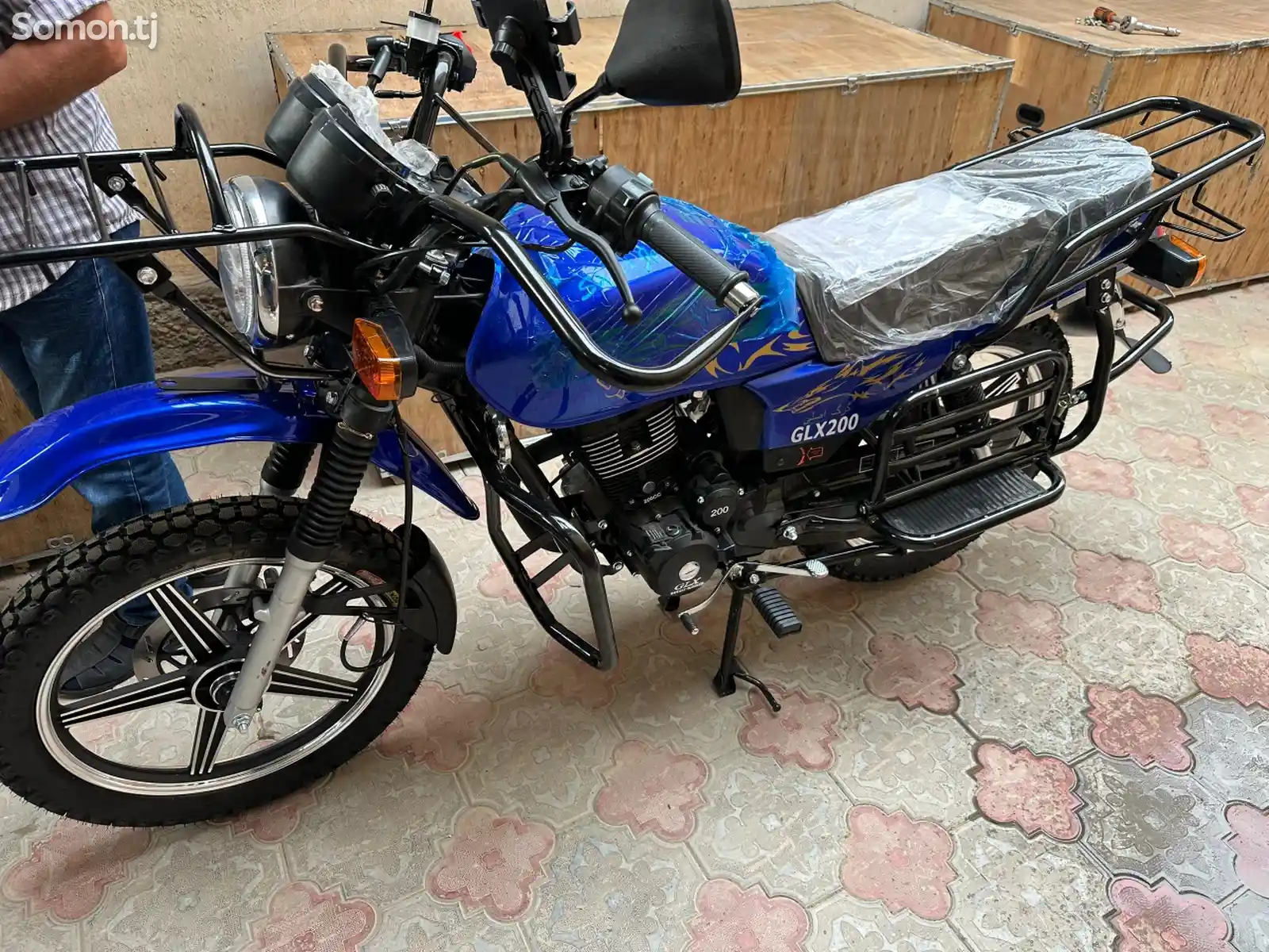 Мотоцикл Glx Suzuki 200CC-8