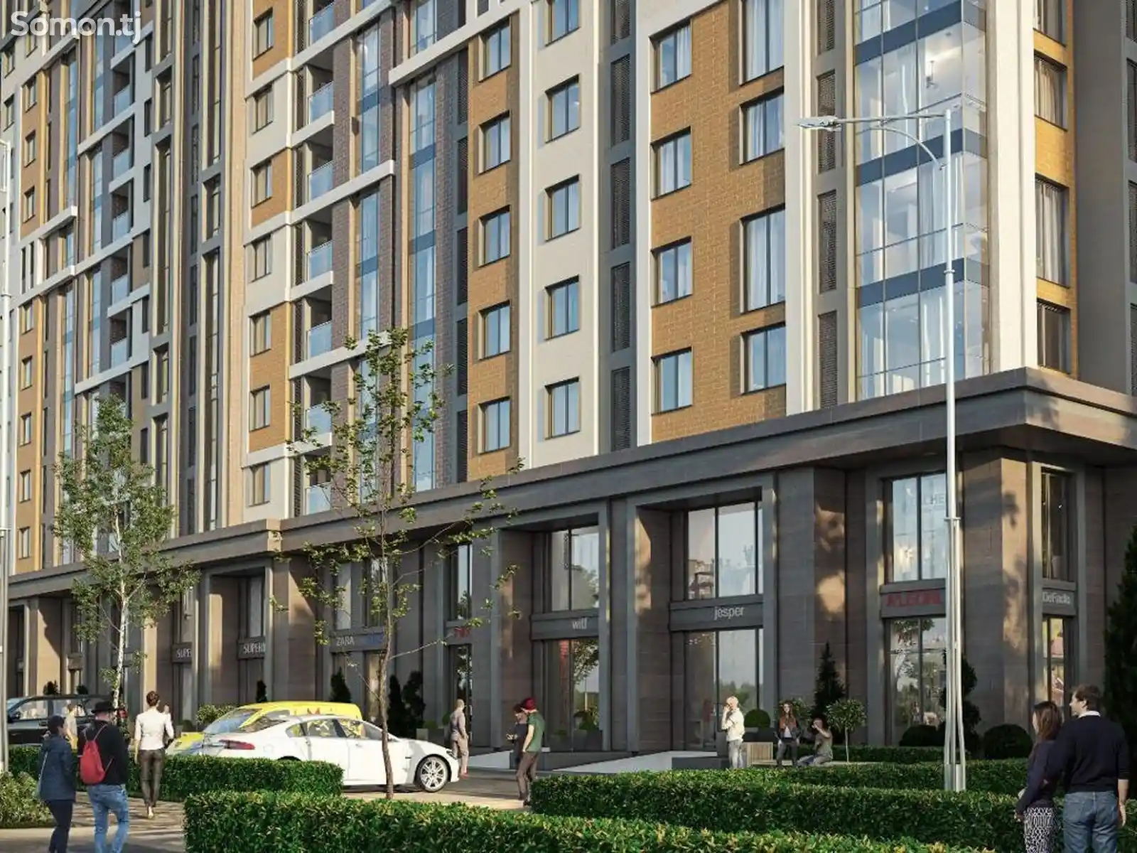 2-комн. квартира, 8 этаж, 80 м², Сино-12