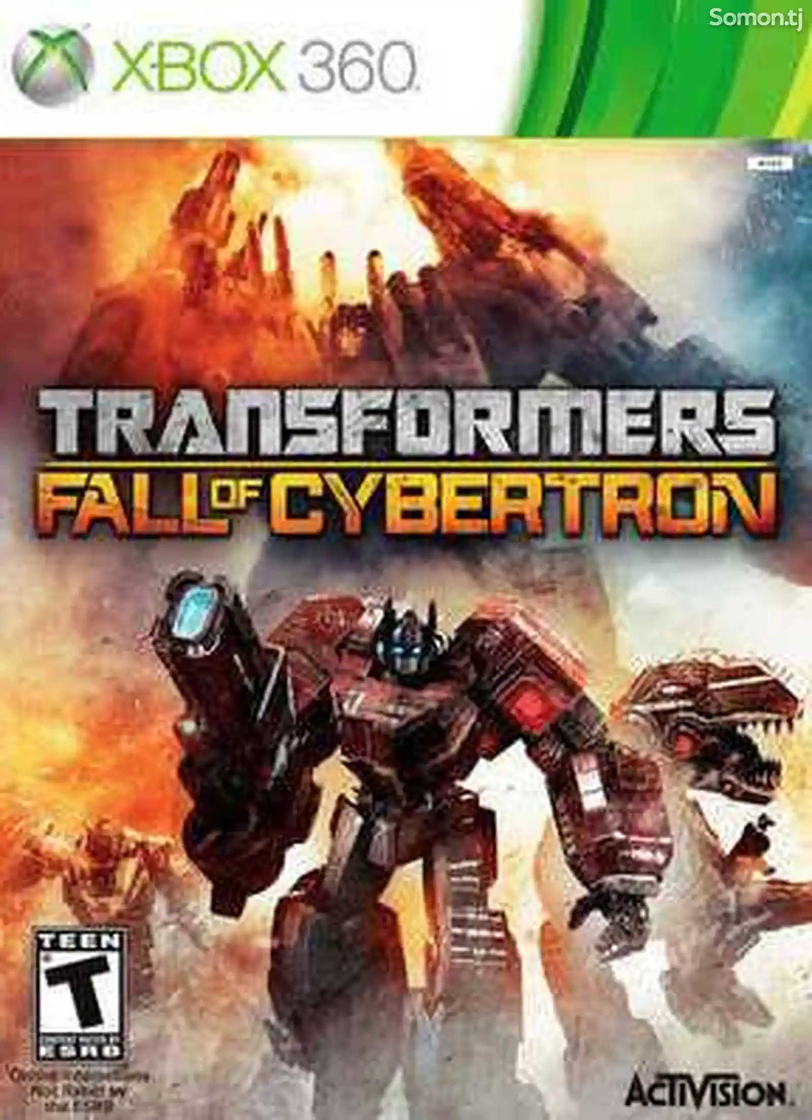 Игра Transformers fall of cyberton для прошитых Xbox 360