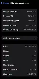 Apple iPhone X, 256 gb, Space Grey-3