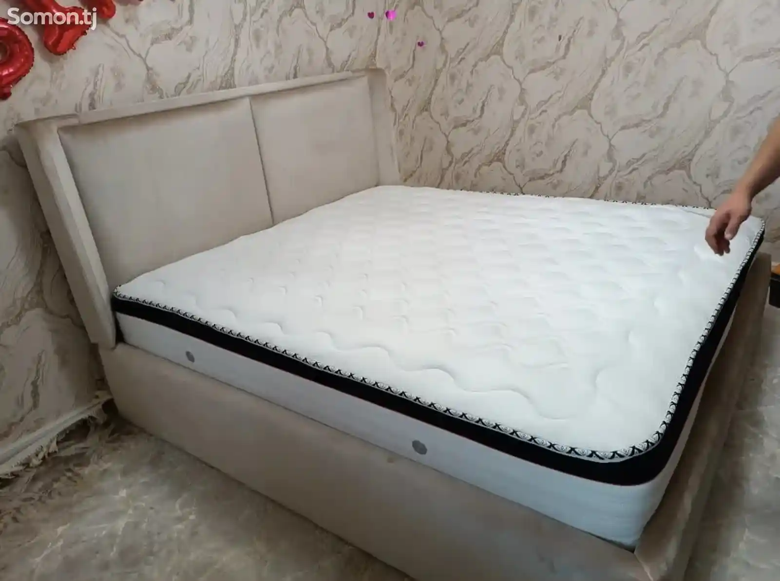 Двухспальная кровать на заказ-4